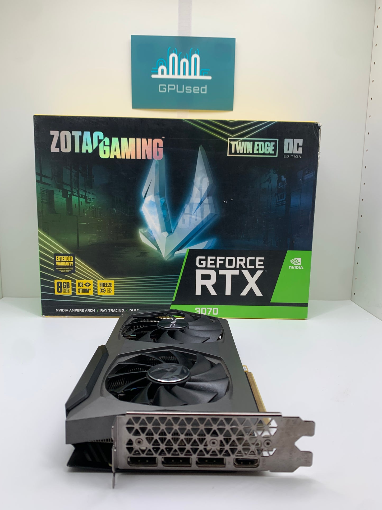 Zotac Nvidia GeForce RTX 3070 Twin Edge 8GB GDDR6 - A