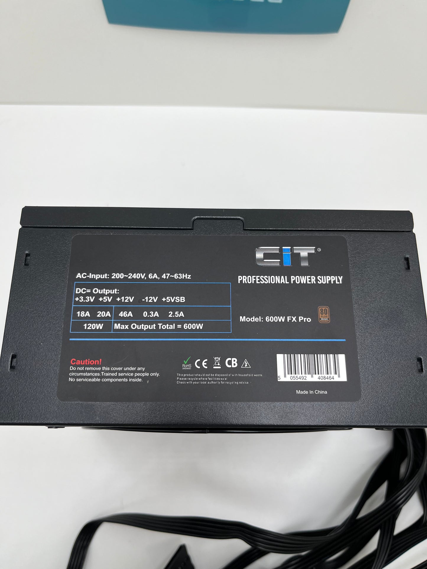CIT 600W Power Supply PSU