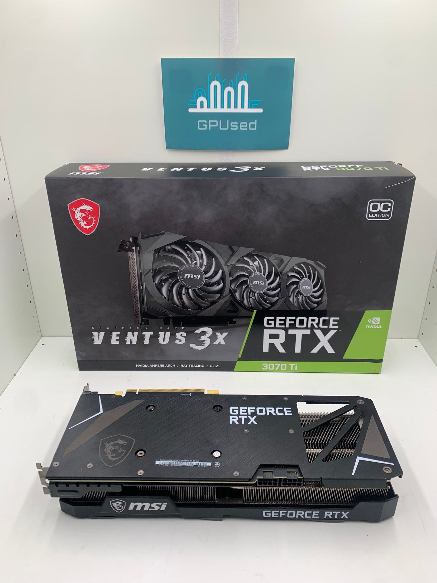 MSI Nvidia GeForce RTX 3070 Ti Ventus 3X 8GB GDDR6X - A