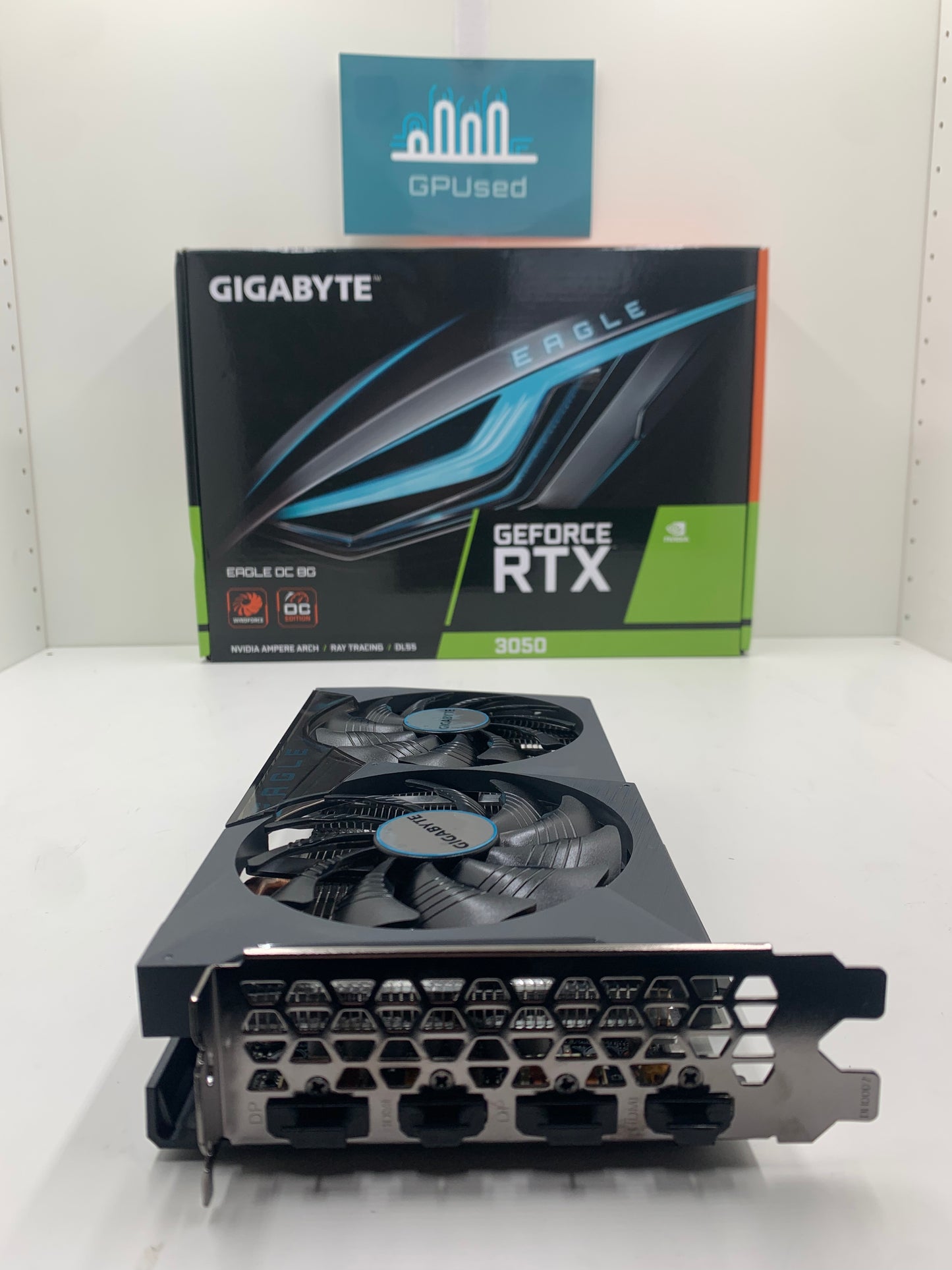 Gigabyte Nvidia GeForce RTX 3050 Eagle 8GB GDDR6 - C