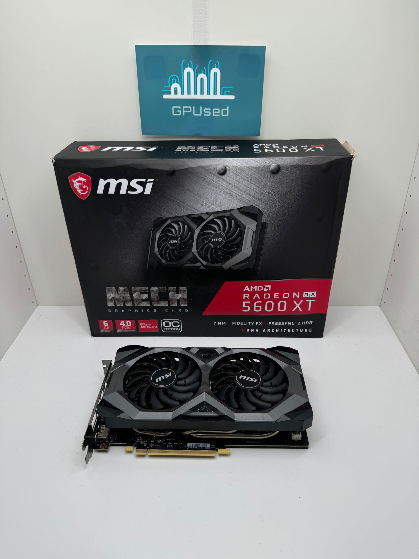 MSI AMD Radeon RX 5600 XT Mech 2X 6GB GDDR6 - A