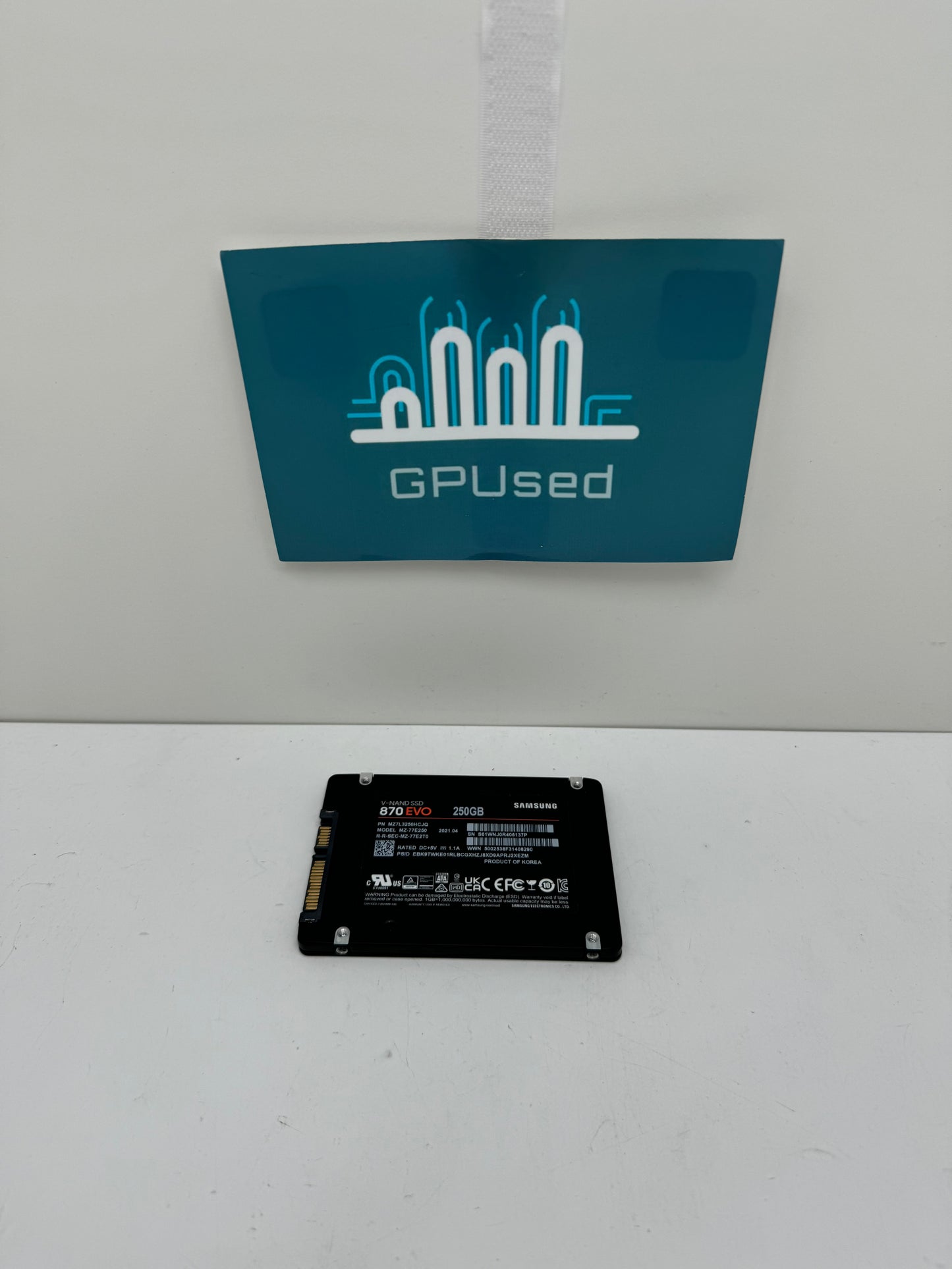 250GB 2.5” SSD