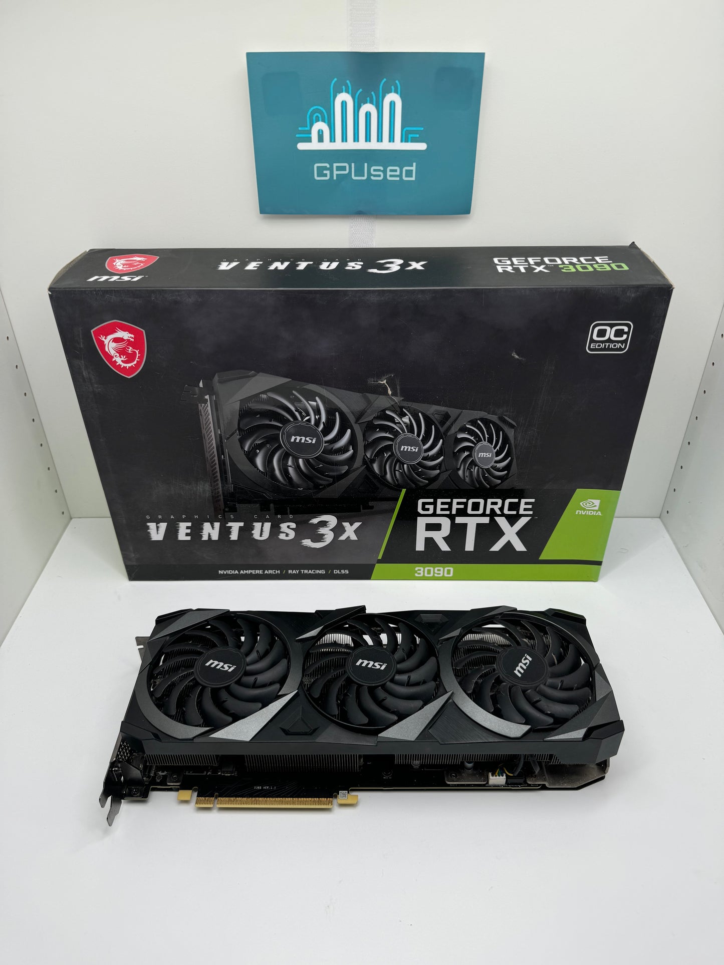MSI Nvidia GeForce RTX 3090 Ventus 3X 24GB GDDR6X - A