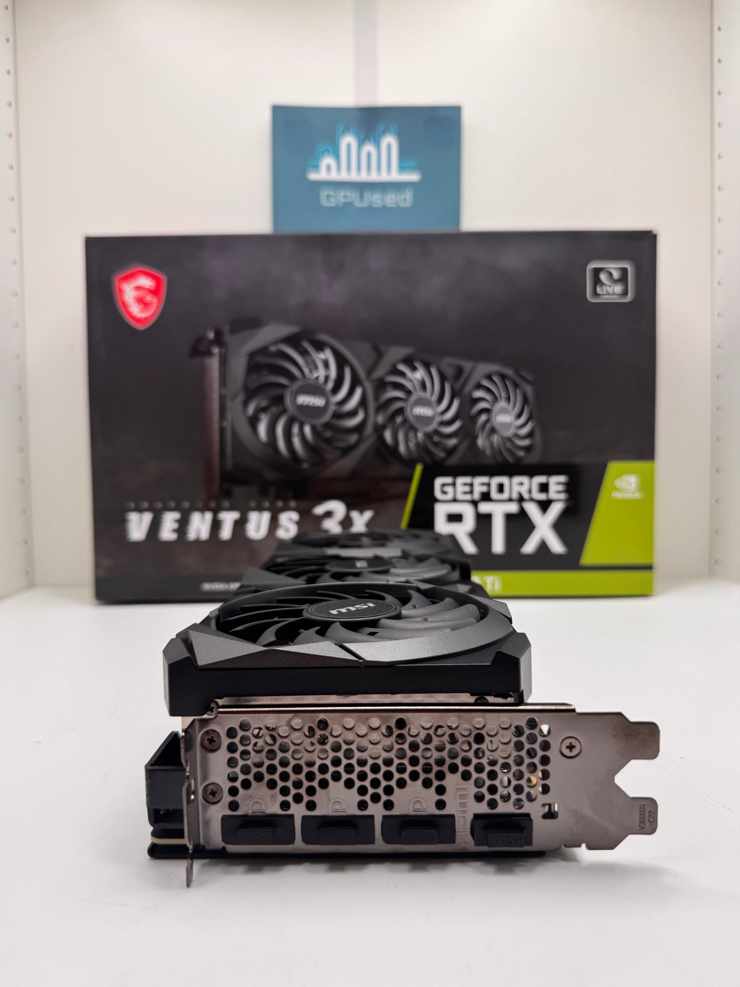 MSI Nvidia GeForce RTX 3070 Ti Ventus 3X 8GB GDDR6X - A - 10% Off (Was £249.99)