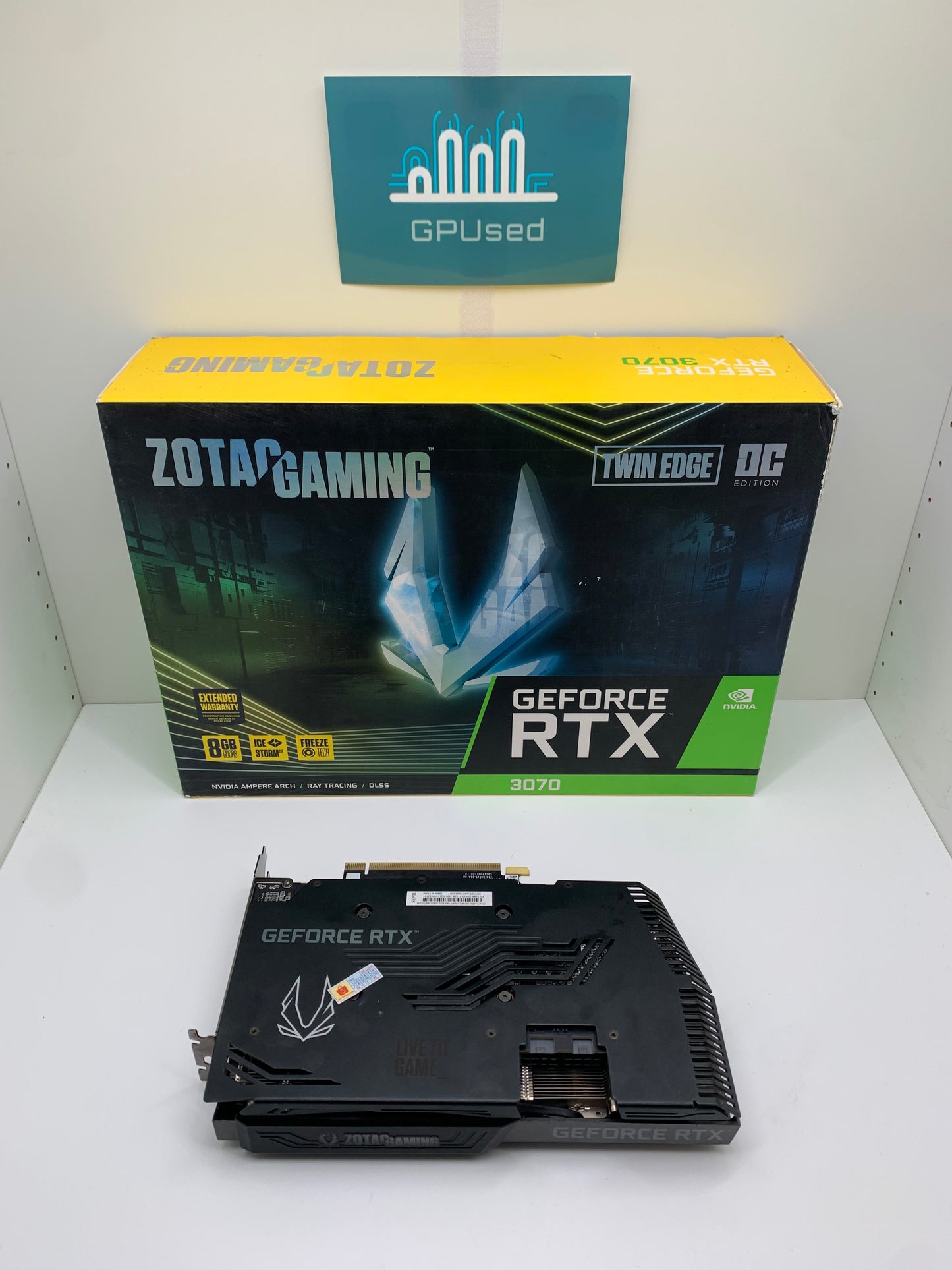 Zotac Nvidia GeForce RTX 3070 Twin Edge 8GB GDDR6 - A