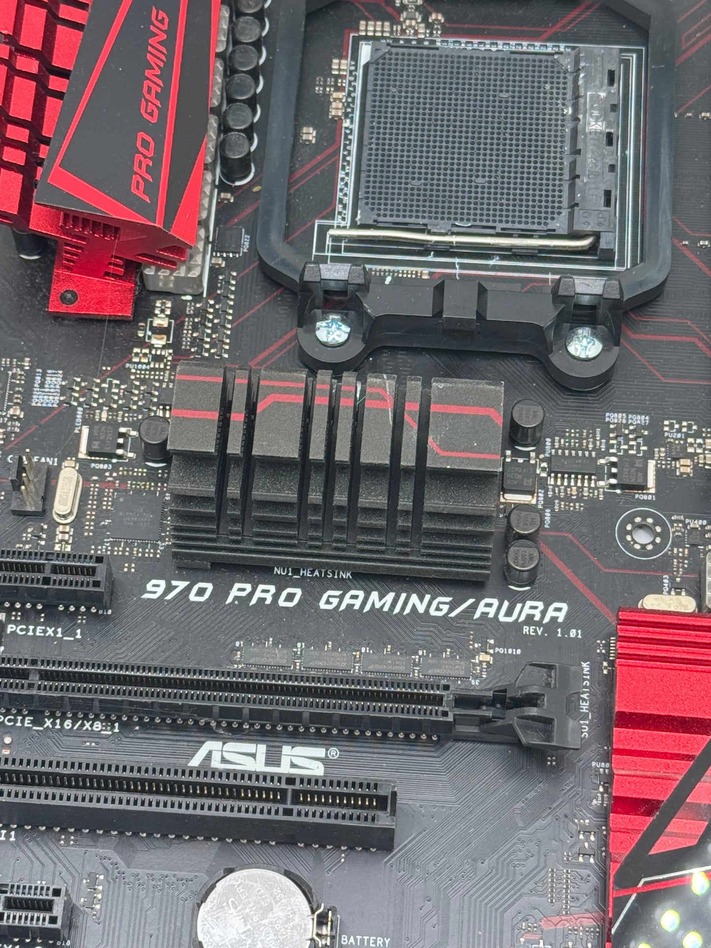 ASUS 970 Pro Gaming/Aura ATX AMD Socket AM3+ Motherboard