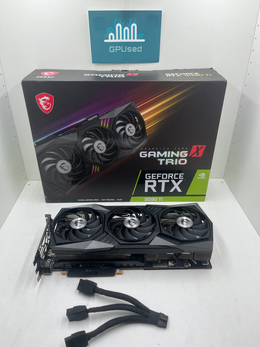 MSI Nvidia GeForce RTX 3090 Ti Gaming X Trio 24GB GDDR6X - A