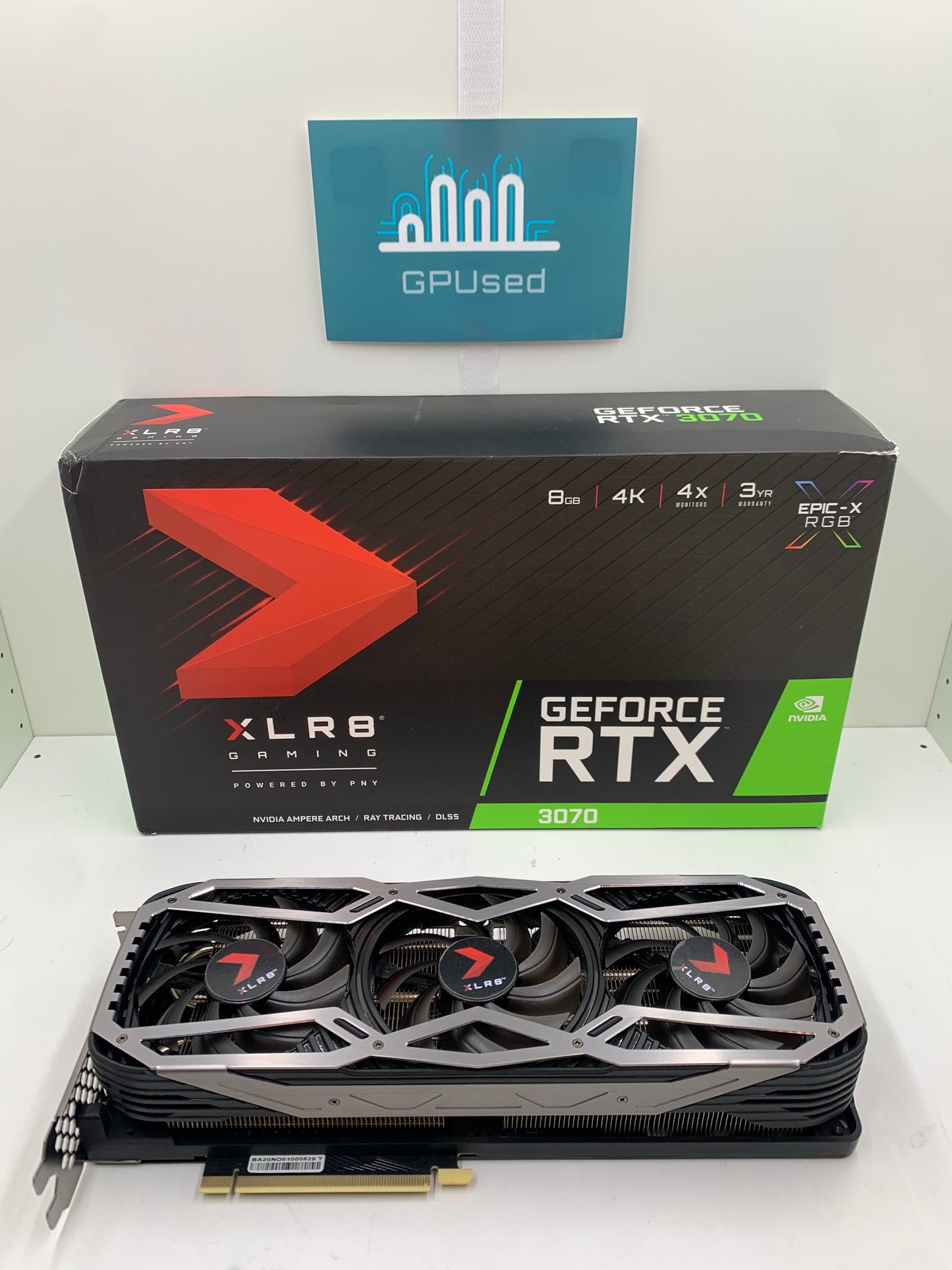 PNY Nvidia GeForce RTX 3070 XLR8 Gaming Revel Epic-X GDDR6 - A