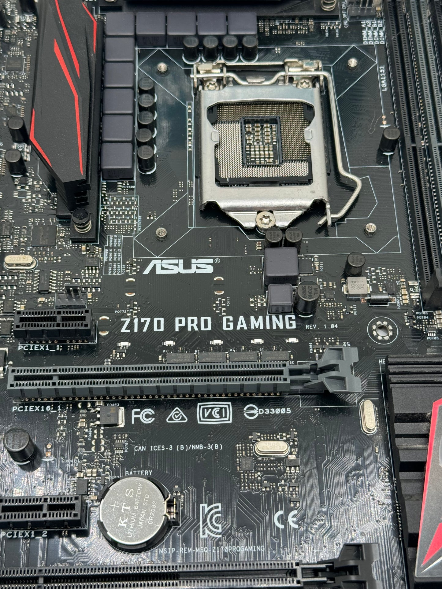 ASUS Z170 Pro Gaming ATX Intel Socket 1151 Motherboard