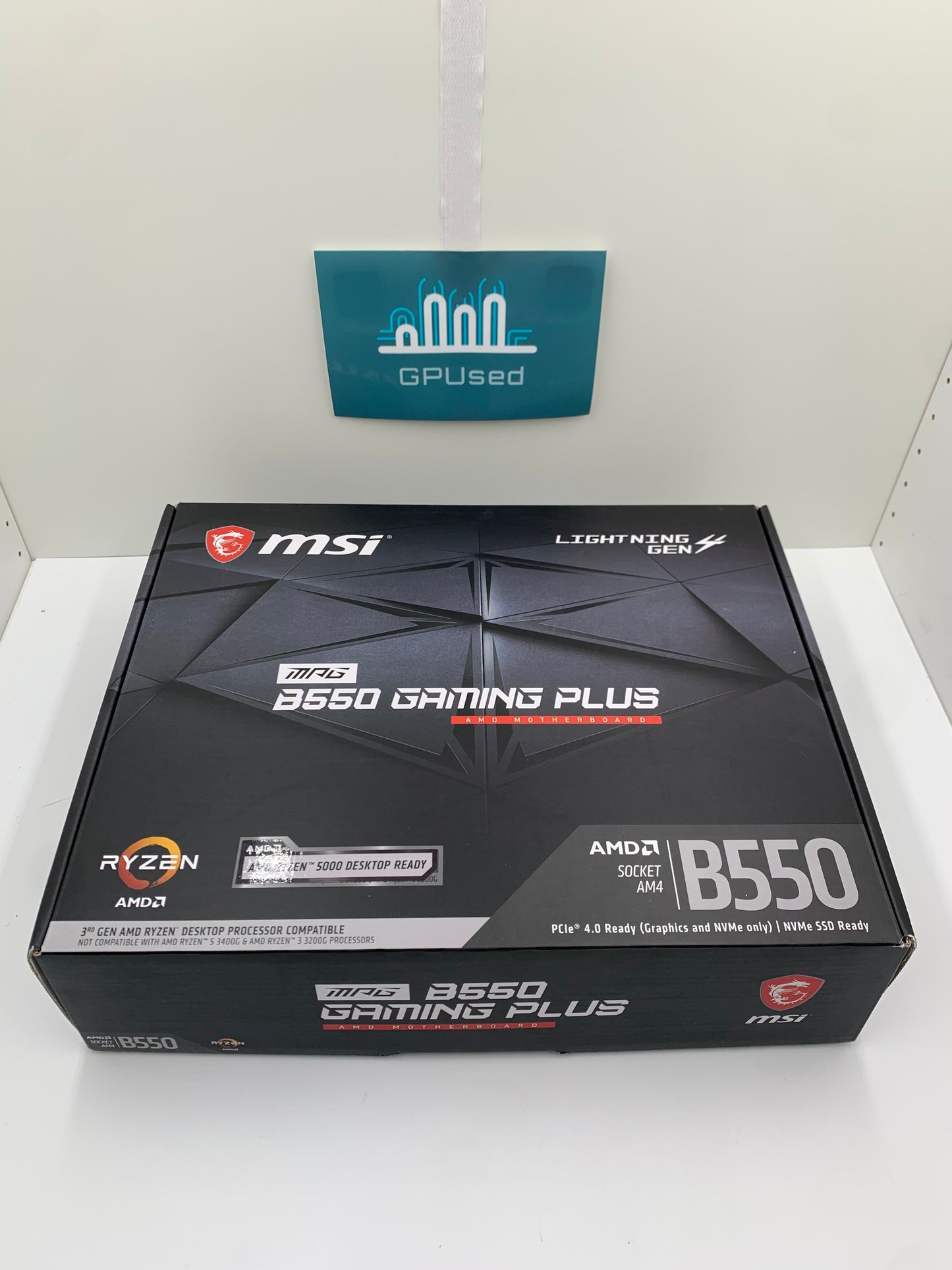 MSI B550 MPG Gaming Plus ATX AMD Socket AM4 Motherboard