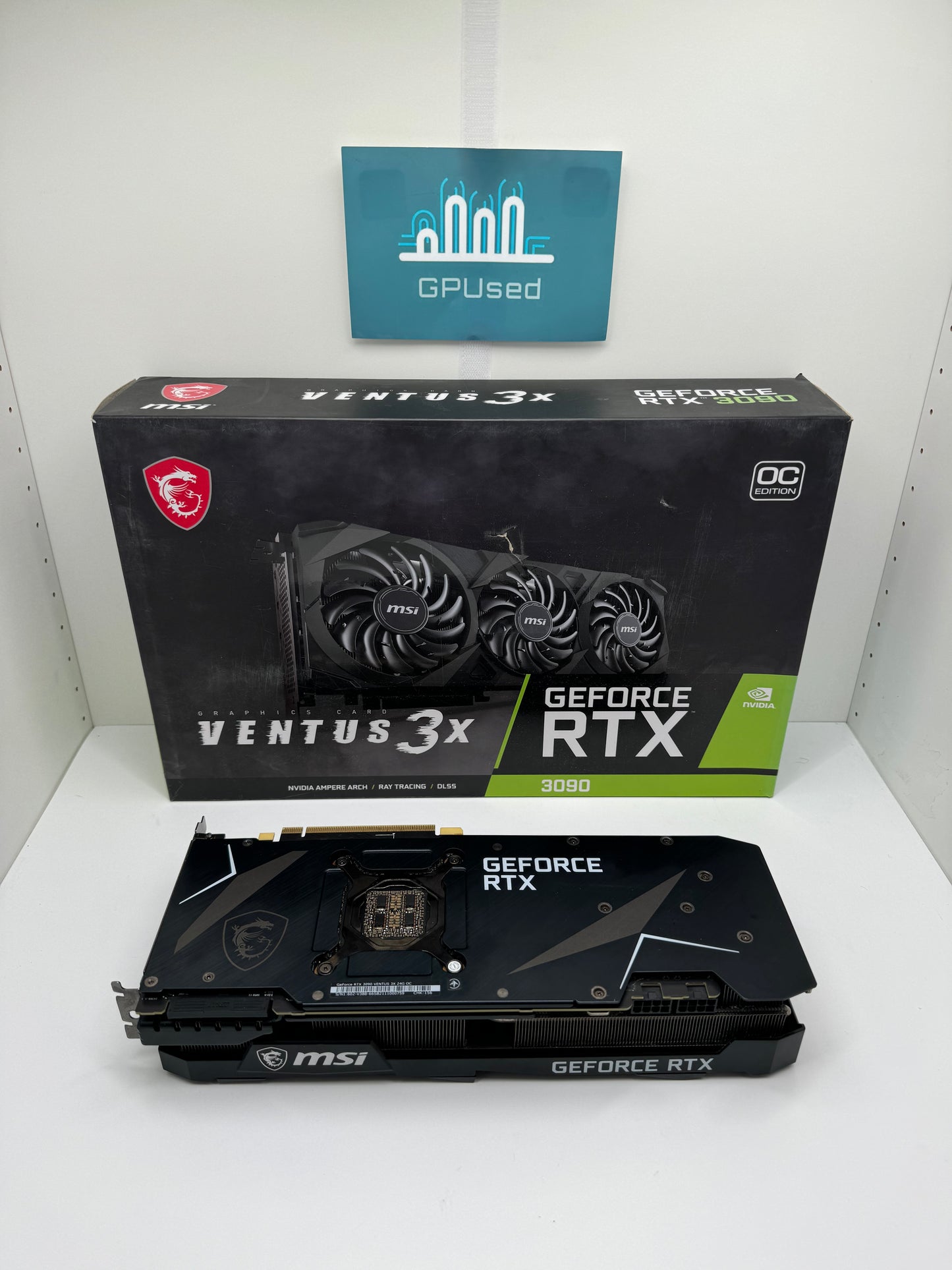 MSI Nvidia GeForce RTX 3090 Ventus 3X 24GB GDDR6X - A