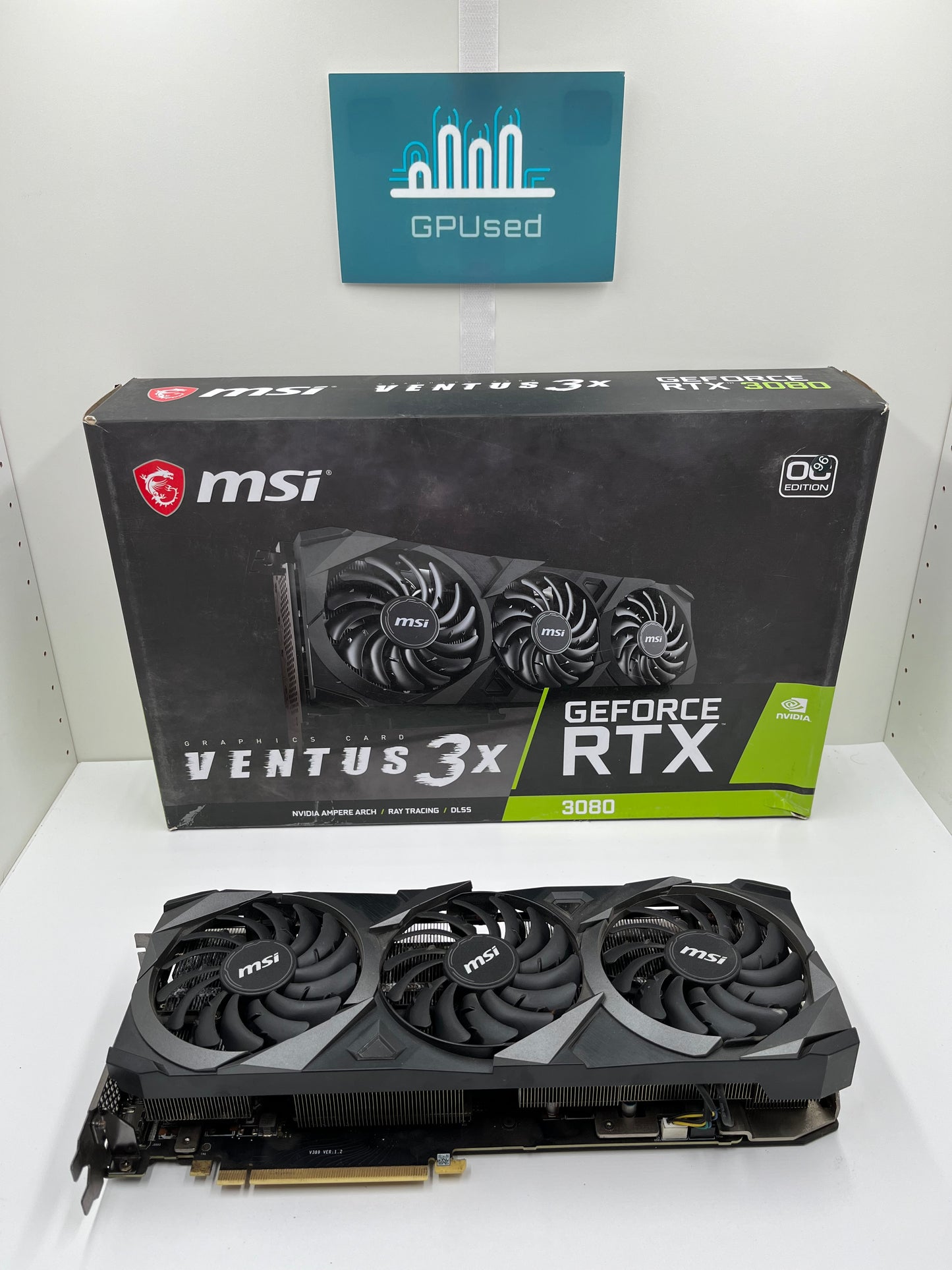 MSI Nvidia GeForce RTX 3080 Ventus 3X 10GB GDDR6X - A