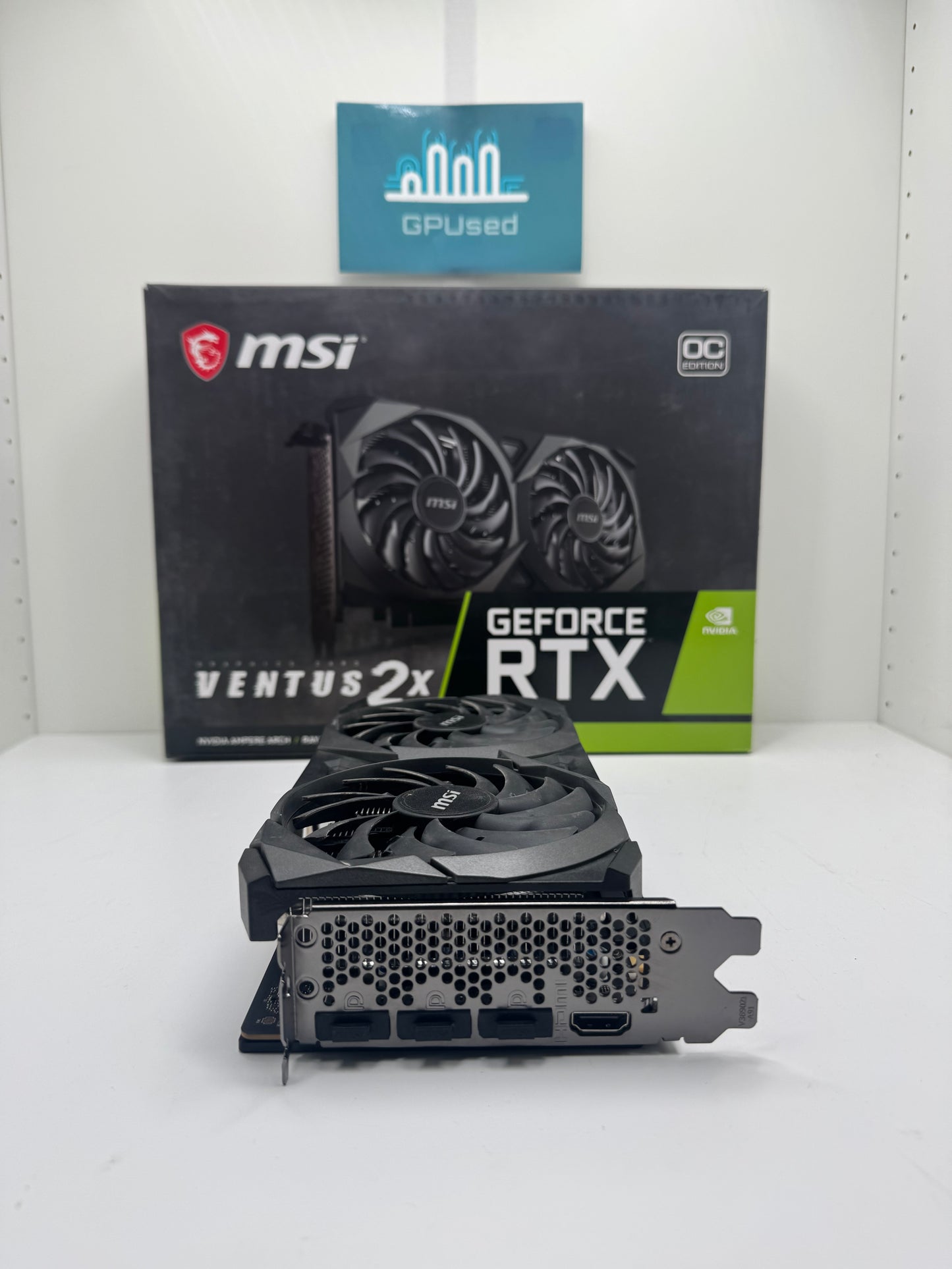 MSI Nvidia GeForce RTX 3070 Ventus 2X OC Edition 8GB GDDR6 - A - 10% Off (Was £229.99)