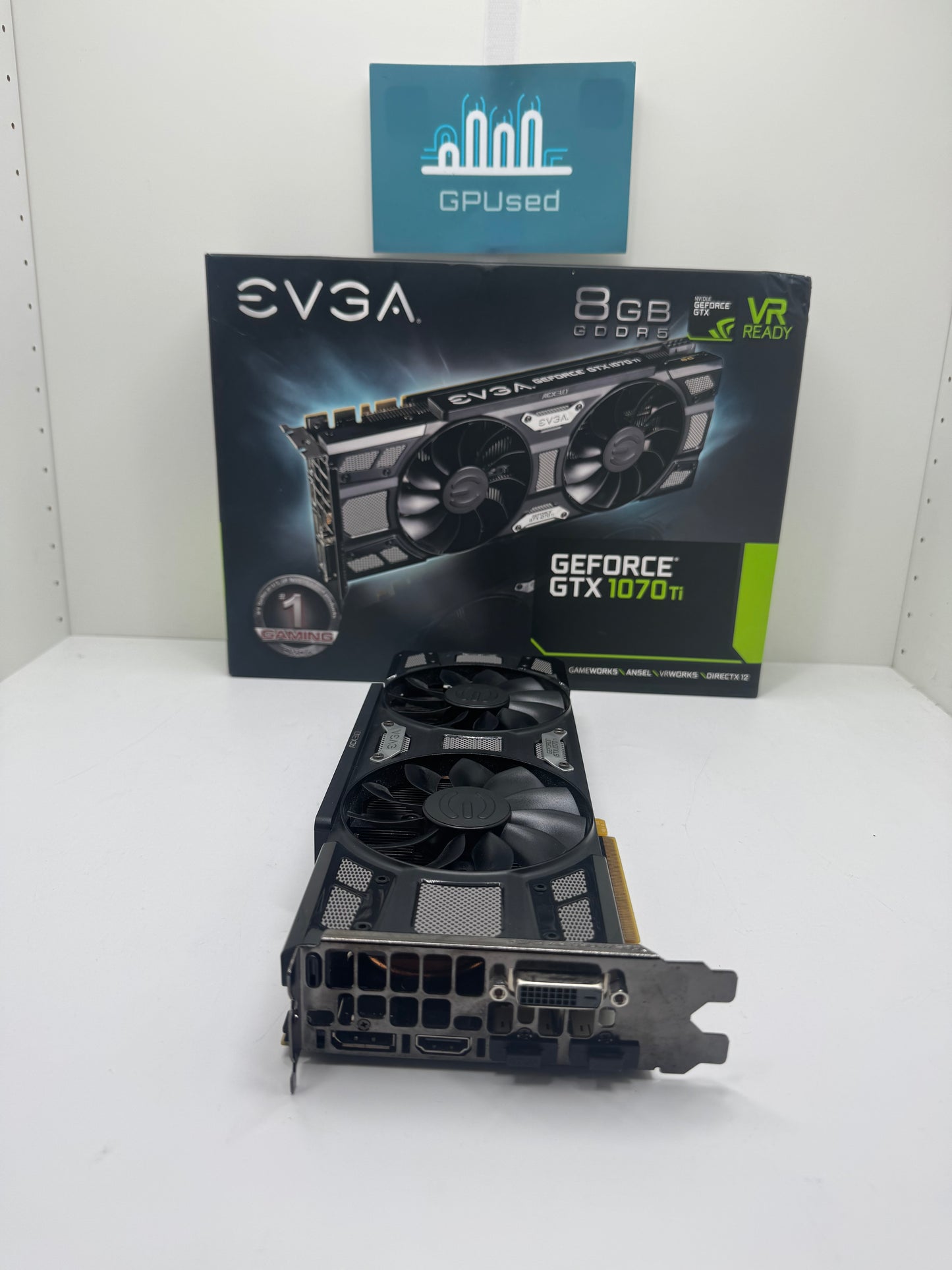 EVGA Nvidia GeForce GTX 1070 Ti SC Gaming Superclocked 8GB GDDR5 - A
