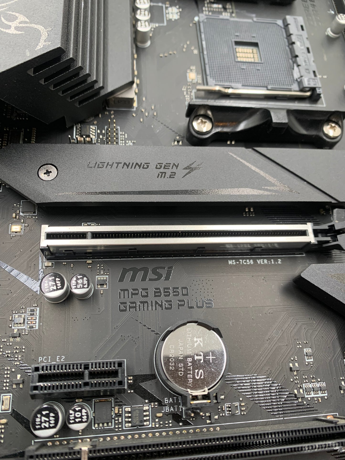 MSI B550 MPG Gaming Plus ATX AMD Socket AM4 Motherboard