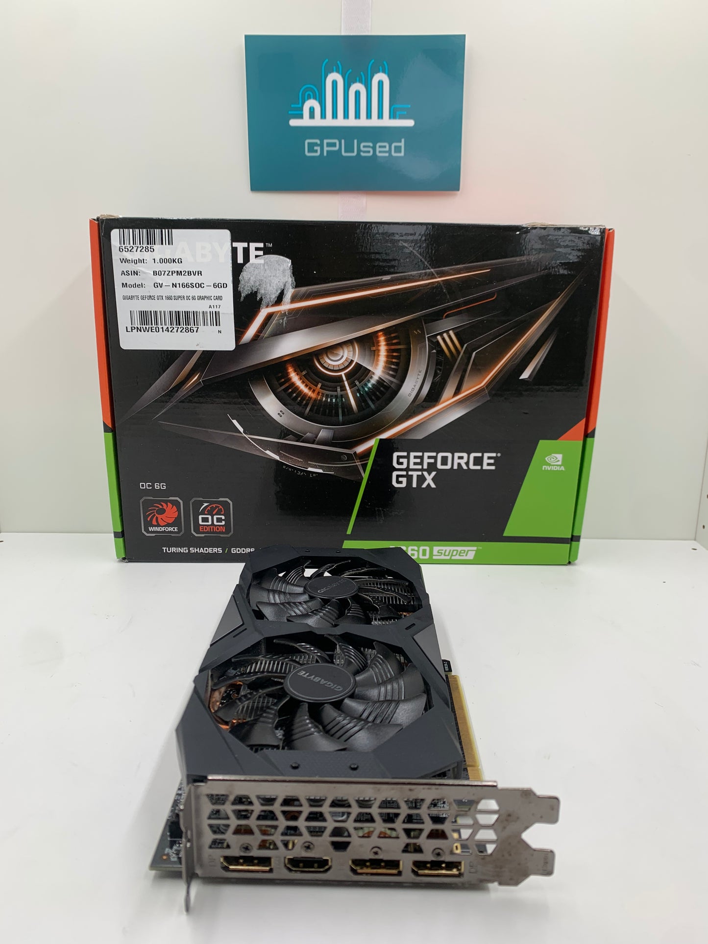 Gigabyte Nvidia GeForce GTX 1660 Super Gaming OC 6GB GDDR6 - A