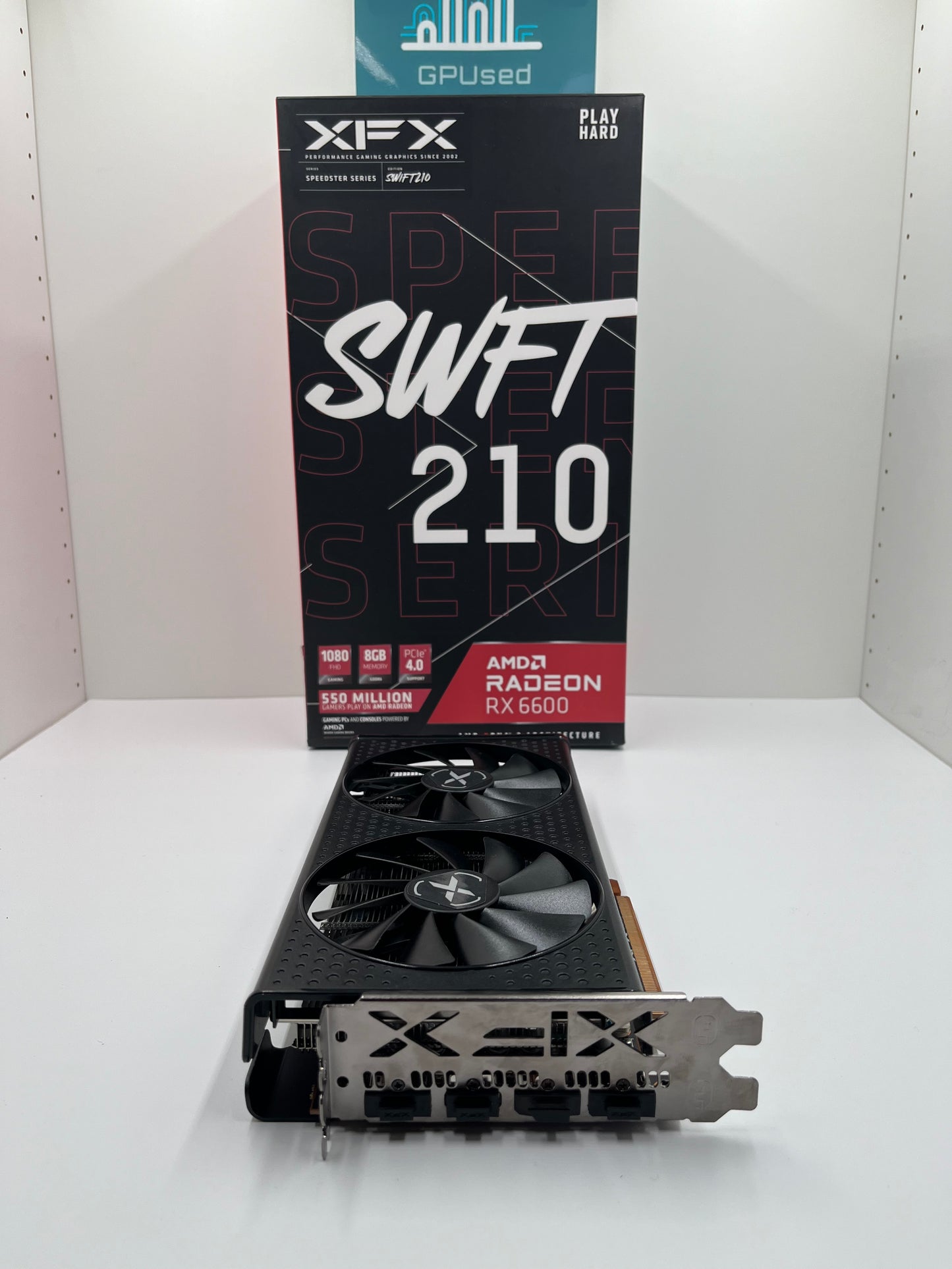 XFX AMD Radeon RX 6600 SWFT 210 8GB GDDR6 - A