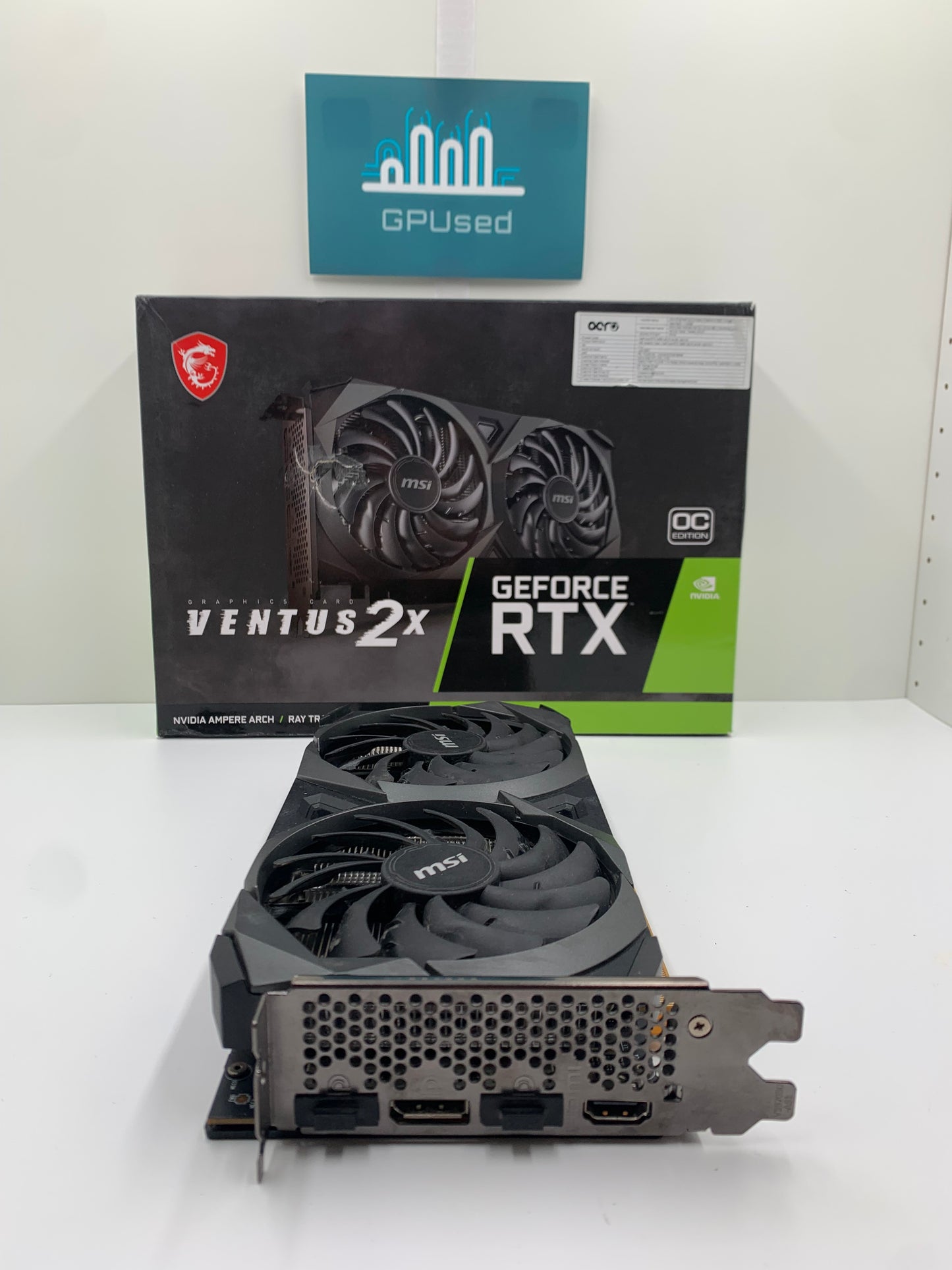 MSI Nvidia GeForce RTX 3060 Ventus 2X 12GB GDDR6 - A