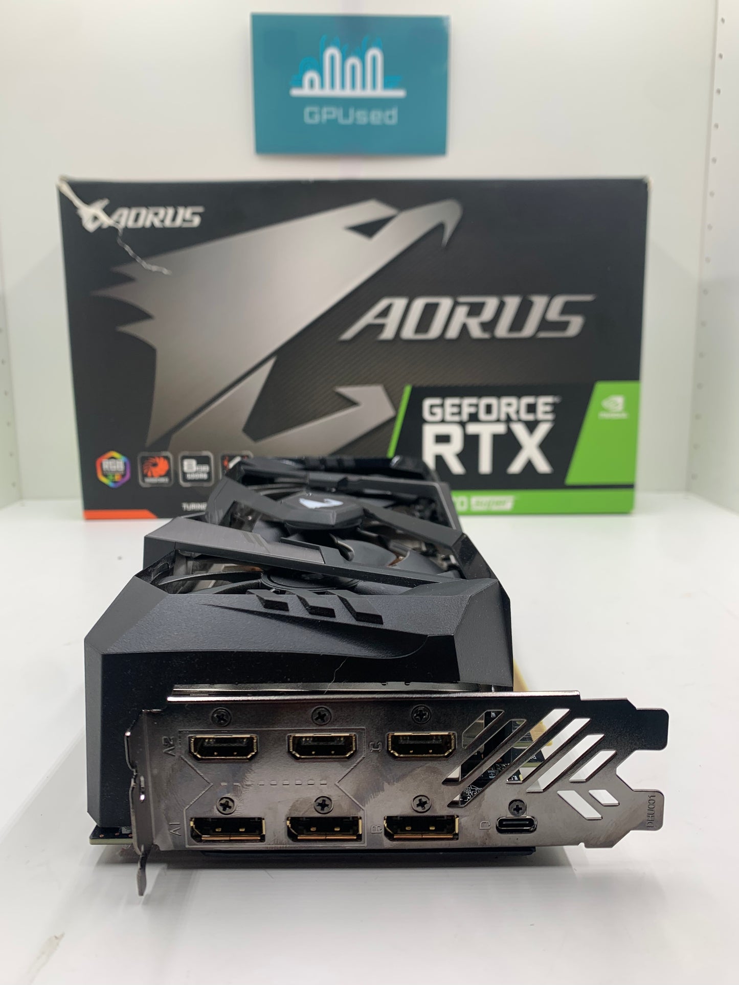 Gigabyte Nvidia GeForce RTX 2070 Super Aorus Master 8GB GDDR6 - A