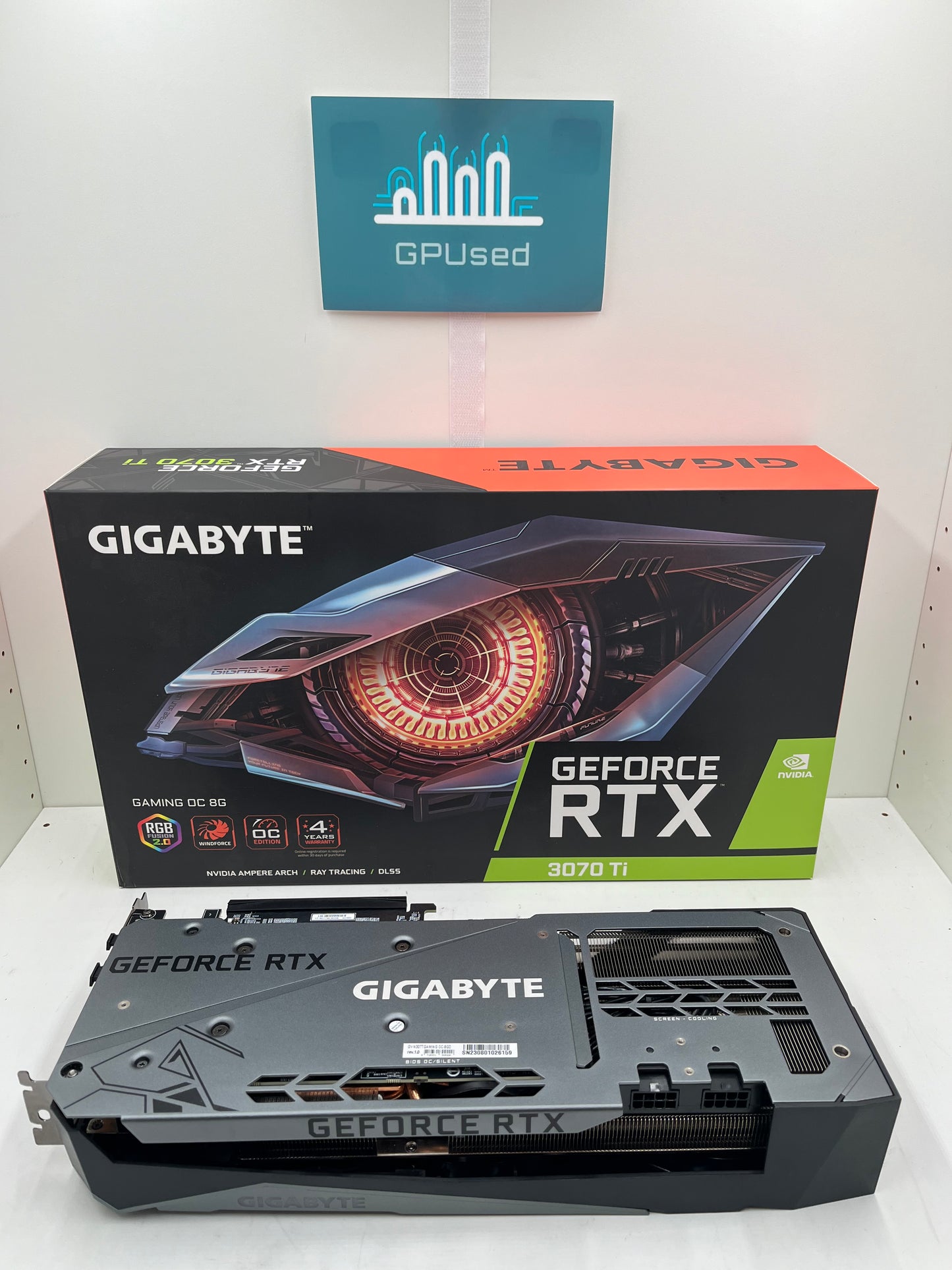 Gigabyte Nvidia GeForce RTX 3070 Ti Gaming 8GB GDDR6X - A