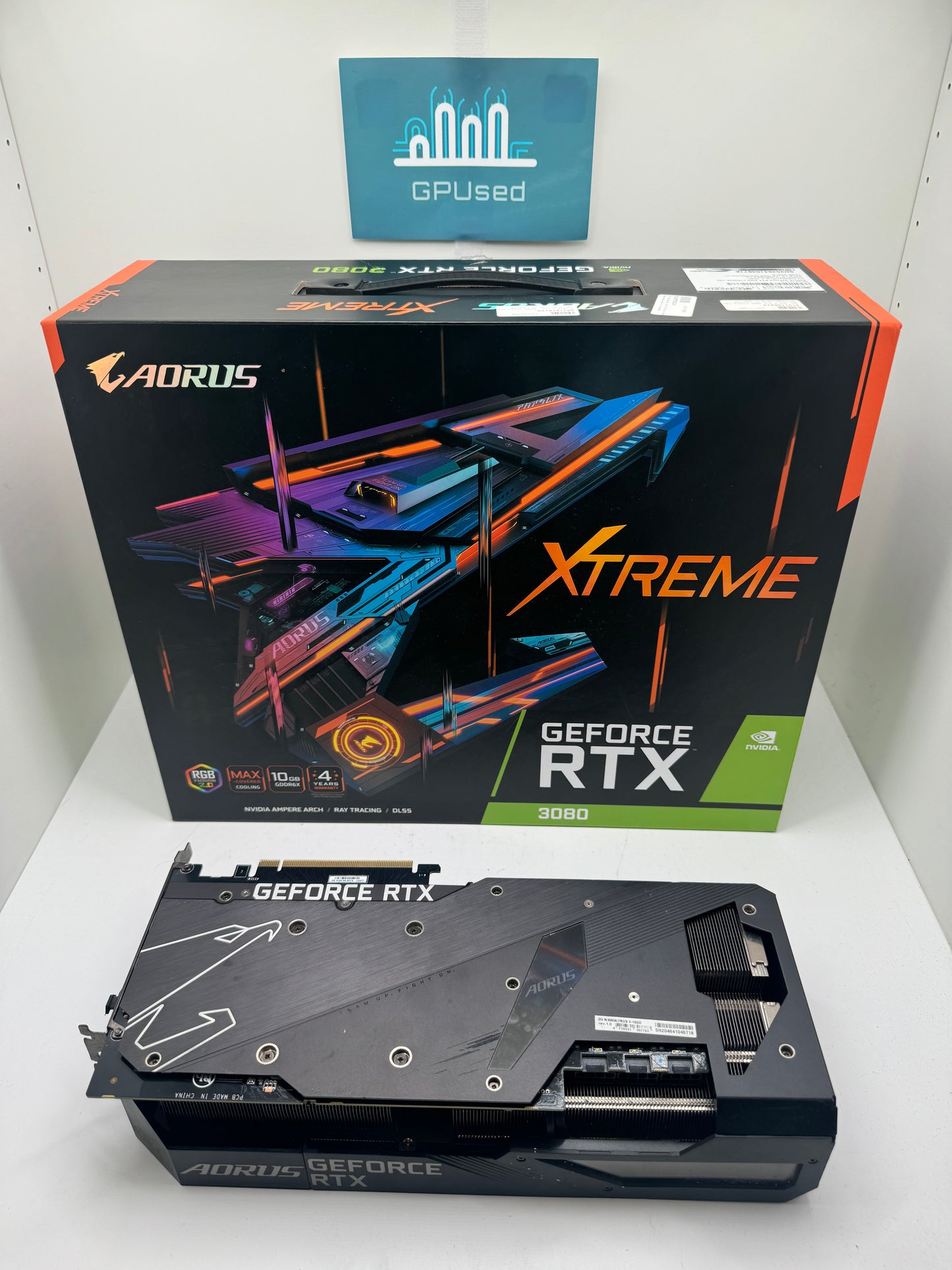 Gigabyte Nvidia GeForce RTX 3080 Aorus Master Xtreme 10GB GDDR6X - A