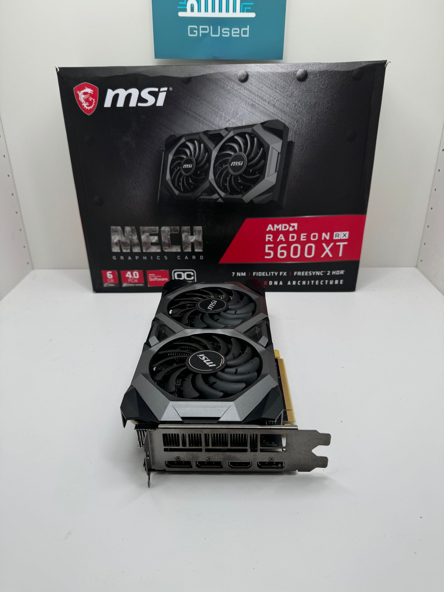 MSI AMD Radeon RX 5600 XT Mech 2X 6GB GDDR6 - A