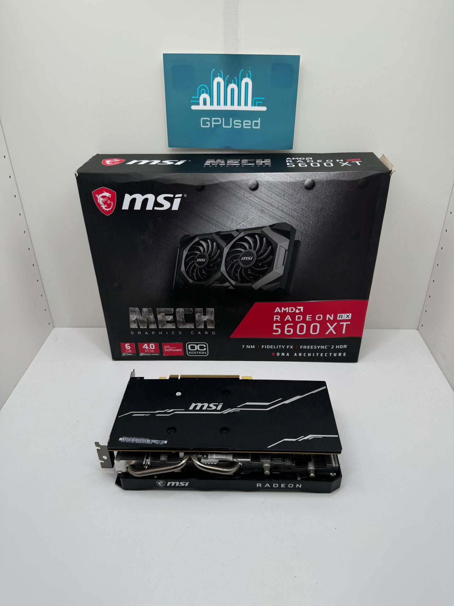 MSI AMD Radeon RX 5600 XT Mech 2X 6GB GDDR6 - A