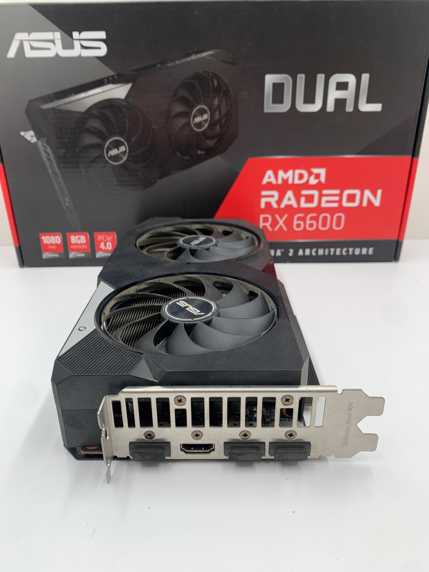ASUS AMD Radeon RX 6600 Dual 8GB GDDR6 - A