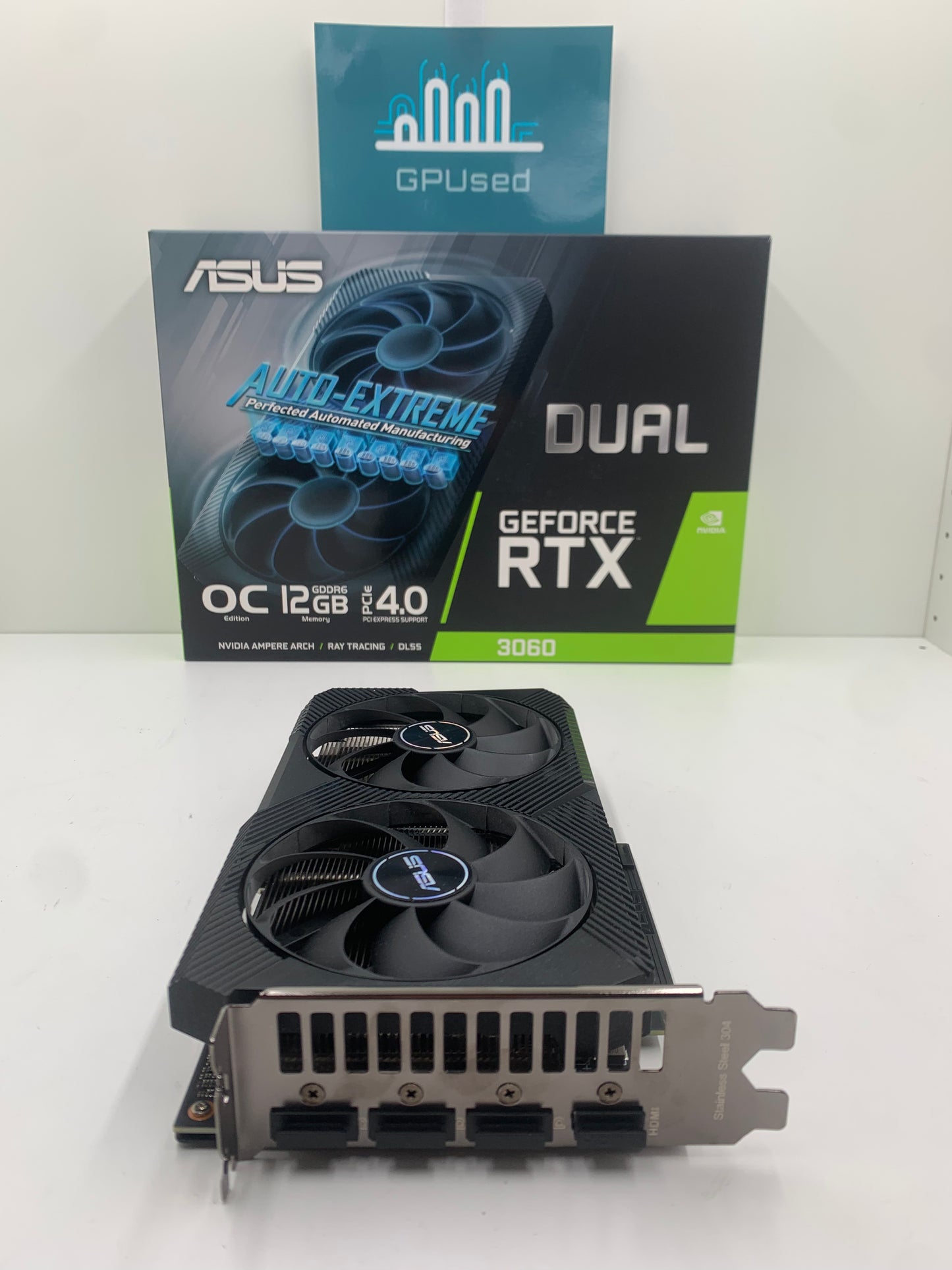 ASUS Nvidia GeForce RTX 3060 Dual OC Mini 12GB GDDR6 - A