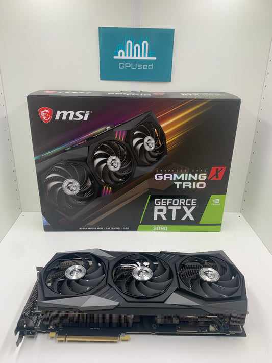 MSI Nvidia GeForce RTX 3090 Gaming X Trio 24GB GDDR6X - B
