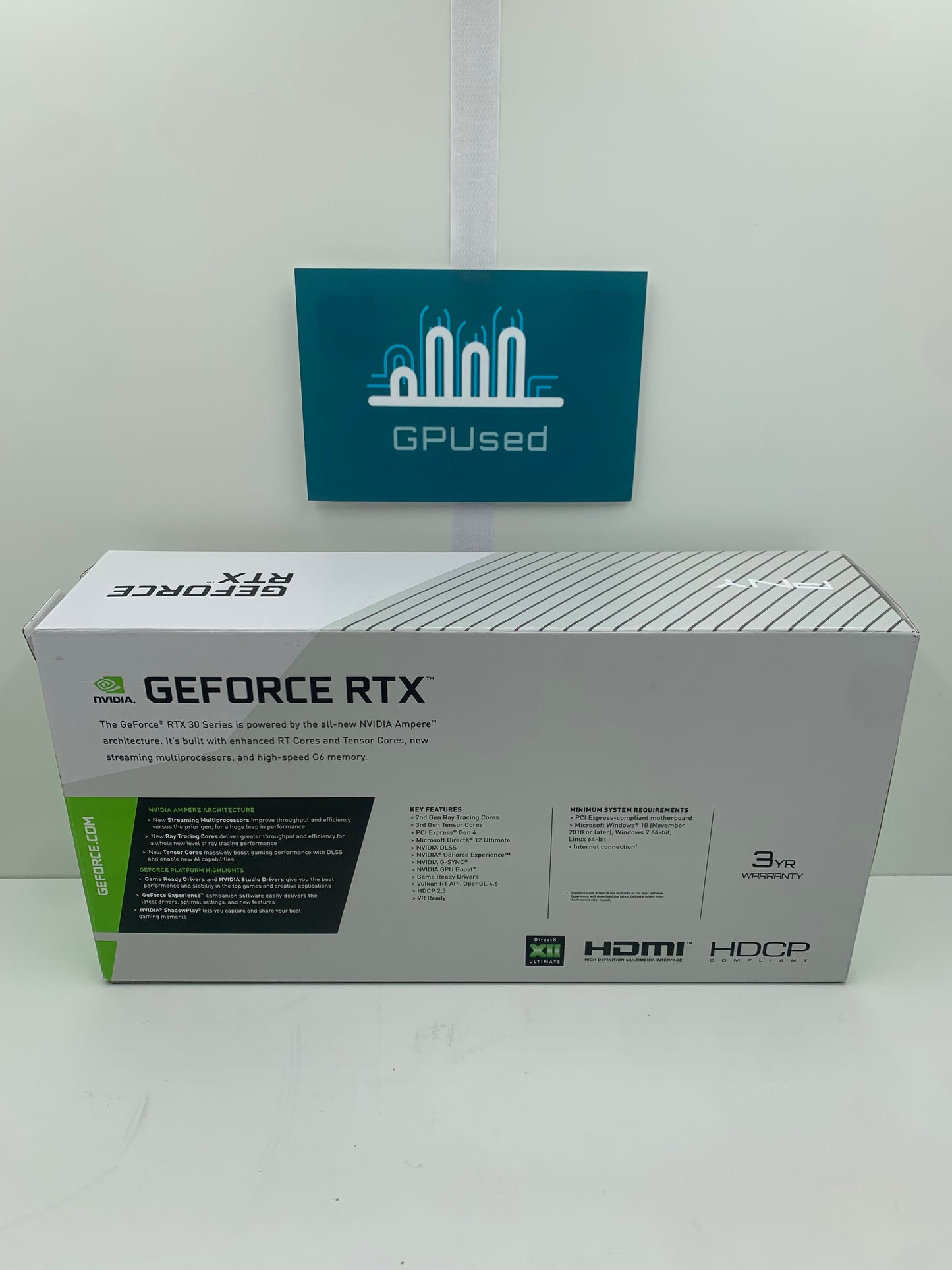 PNY Nvidia GeForce RTX 3060 Verto Dual Fan 8GB GDDR6 - A