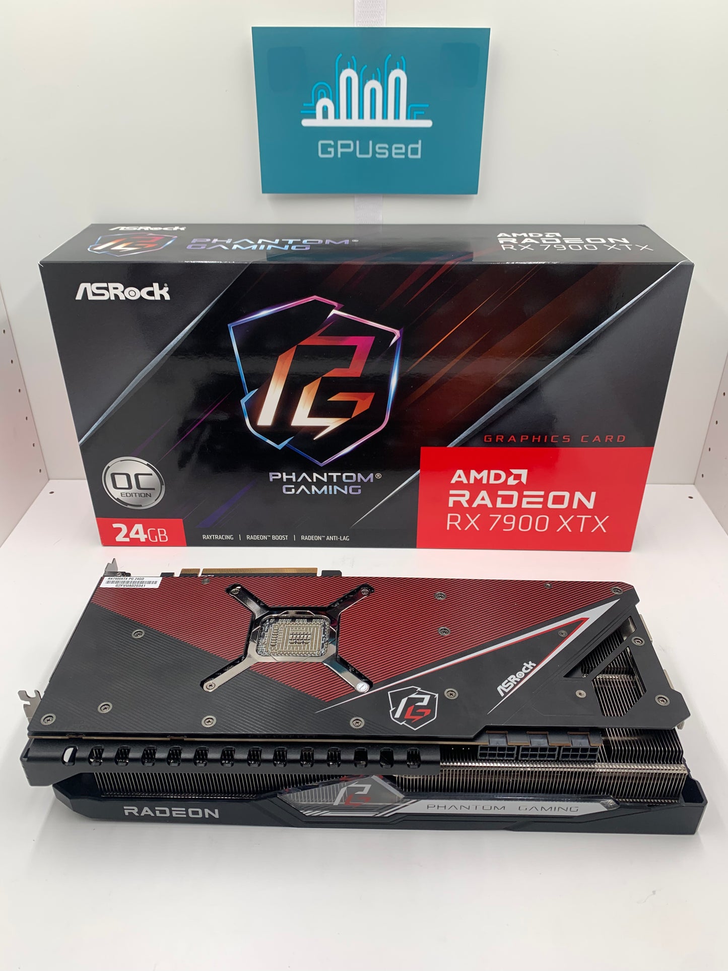 ASRock AMD Radeon RX 7900XTX Phantom Gaming 24GB GDDR6
