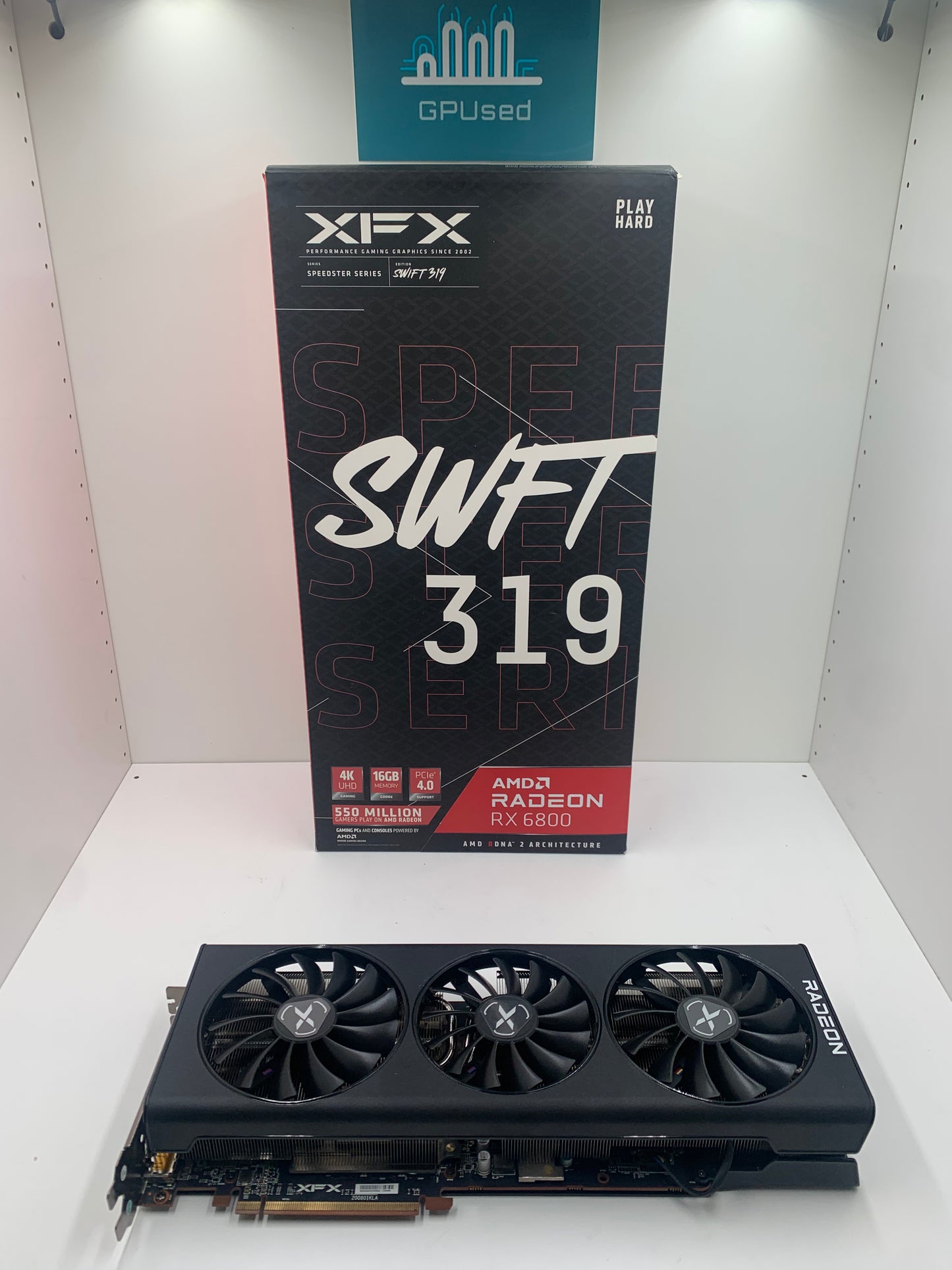 XFX AMD Radeon RX 6800 SWFT 319 16GB GDDR6 - C