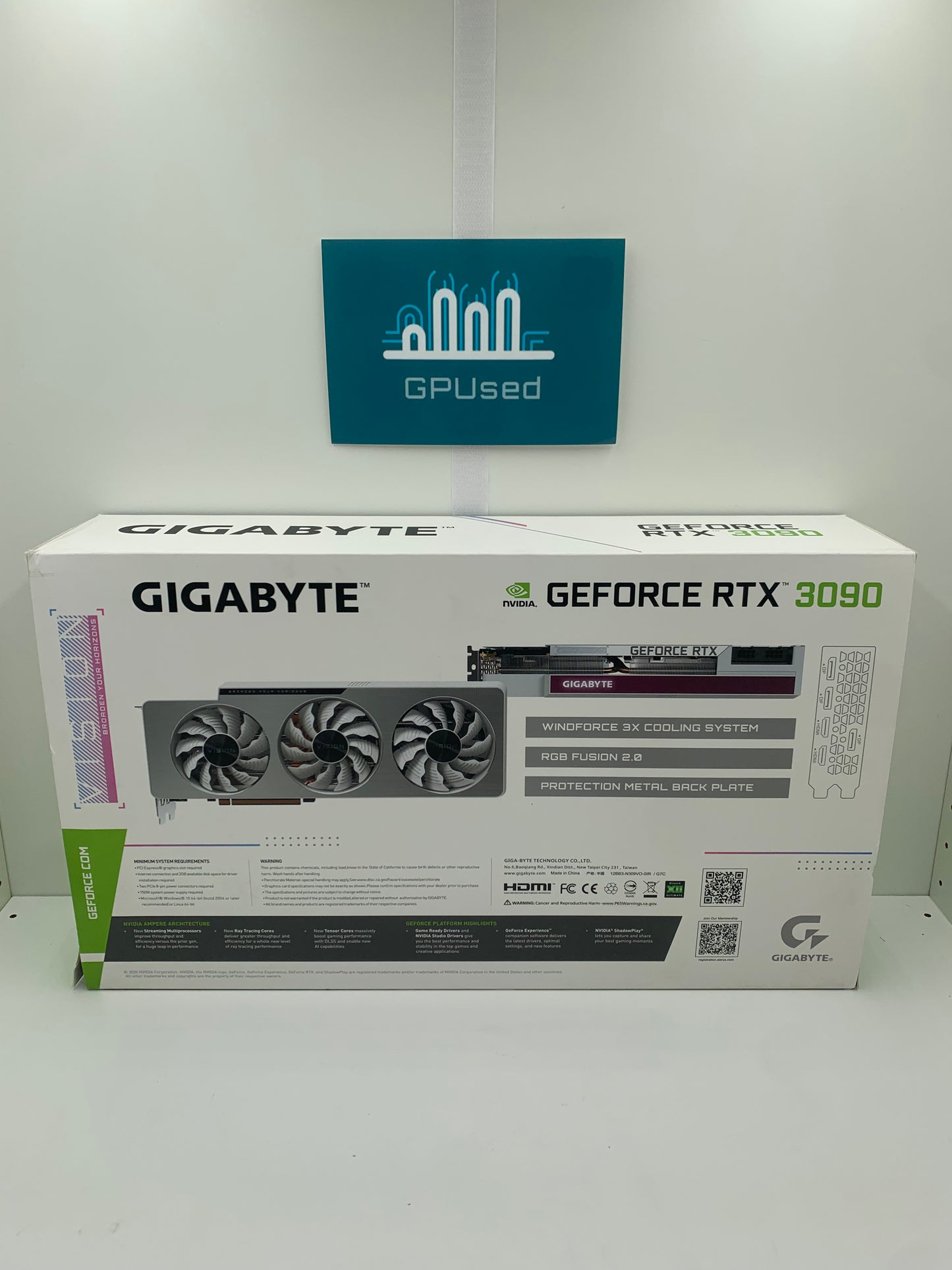 Gigabyte Nvidia GeForce RTX 3090 Vision OC 24GB GDDR6X - B