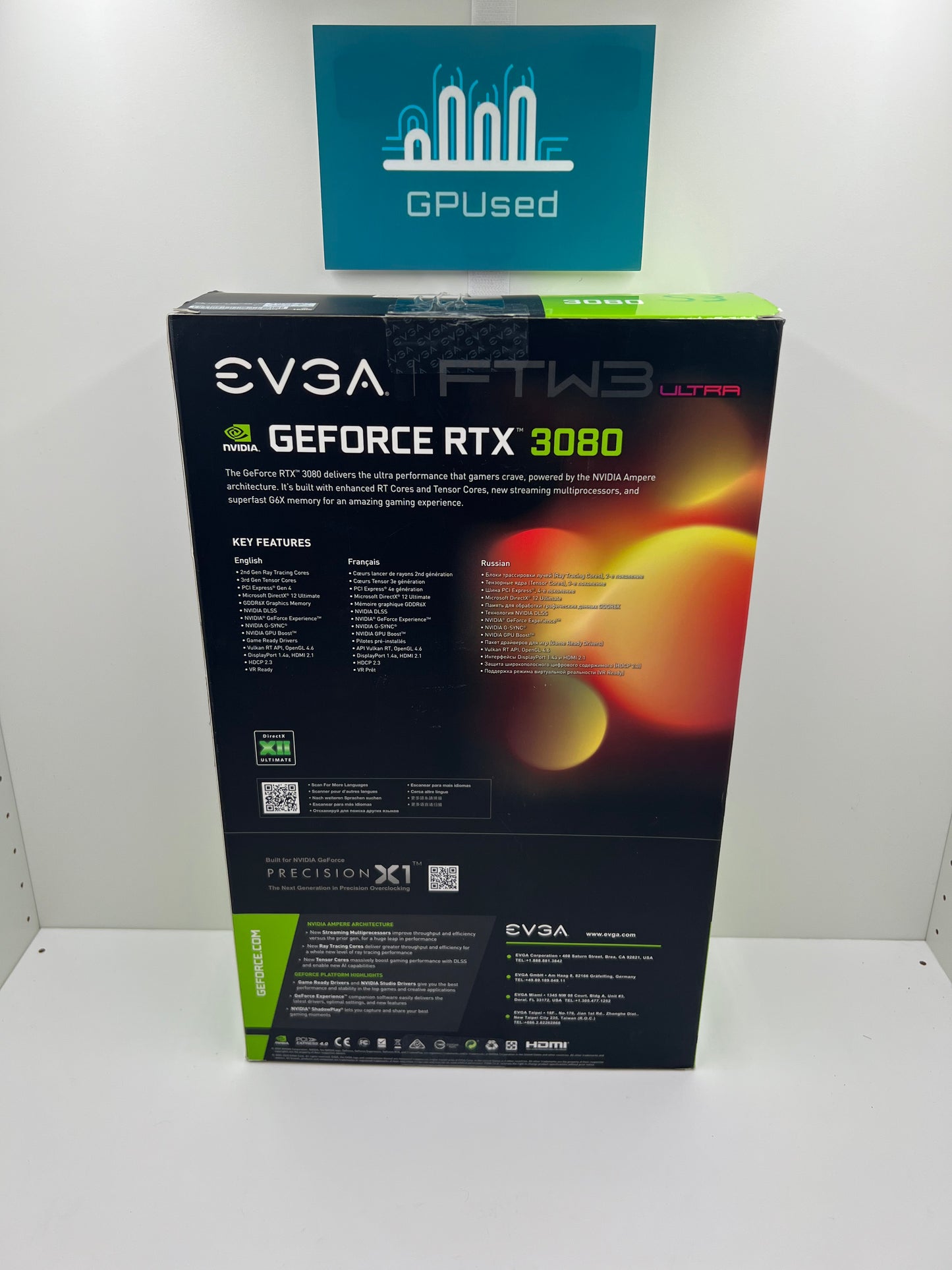 EVGA Nvidia GeForce RTX 3080 FTW3 Ultra Gaming 10GB GDDR6X - A - 10% Off (Was £349.99)