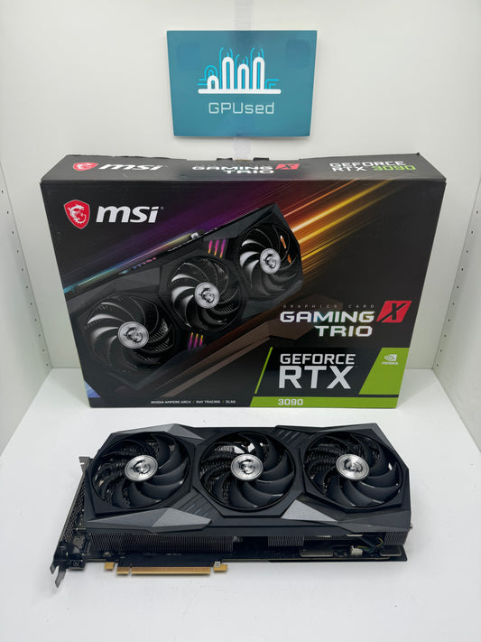 MSI Nvidia GeForce RTX 3090 Gaming X Trio 24GB GDDR6X - B - 10% Off (Was £879.99)
