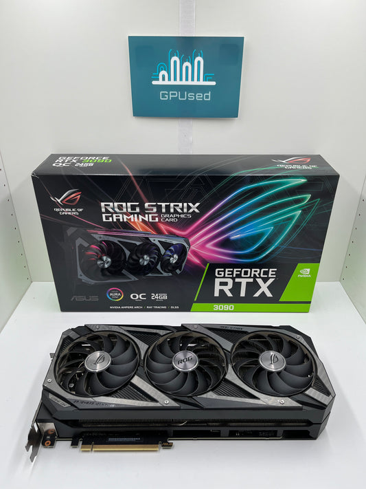 ASUS Nvidia GeForce RTX 3090 Rog Strix OC Edition 24GB GDDR6X - A