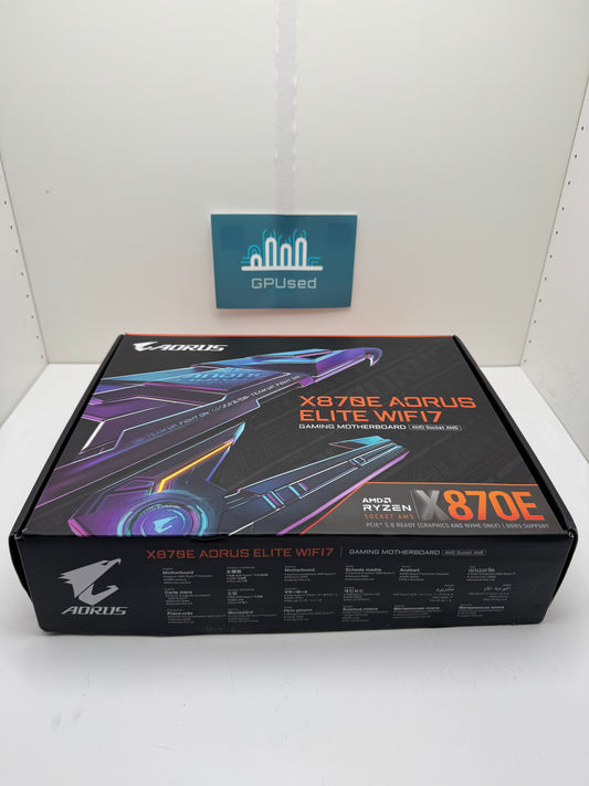 Gigabyte Aorus Elite X870E Wifi7 ATX AMD Socket AM5 Motherboard