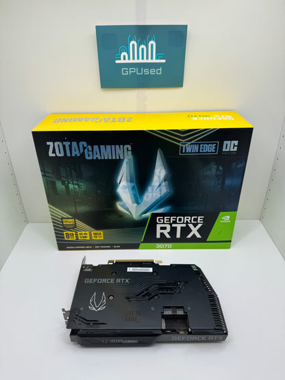 Zotac Nvidia GeForce RTX 3070 Twin Edge 8GB GDDR6 - B - 10% Off (Was £189.99)