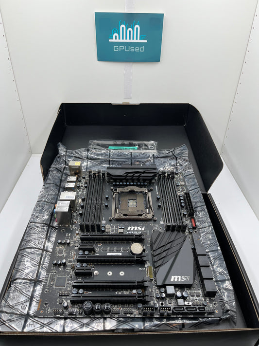 MSI X99 SLI Plus ATX Intel Socket 2011 Motherboard