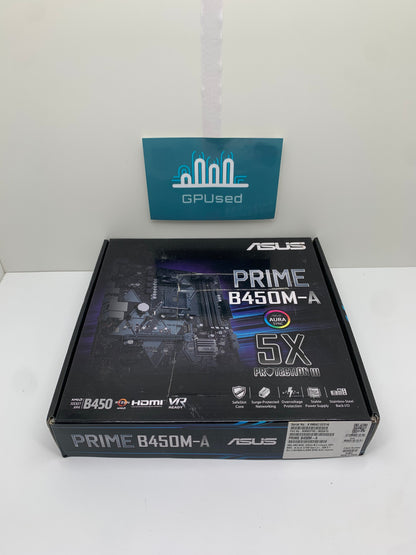 ASUS Prime B450M-A Micro ATX AMD Socket AM4 Motherboard