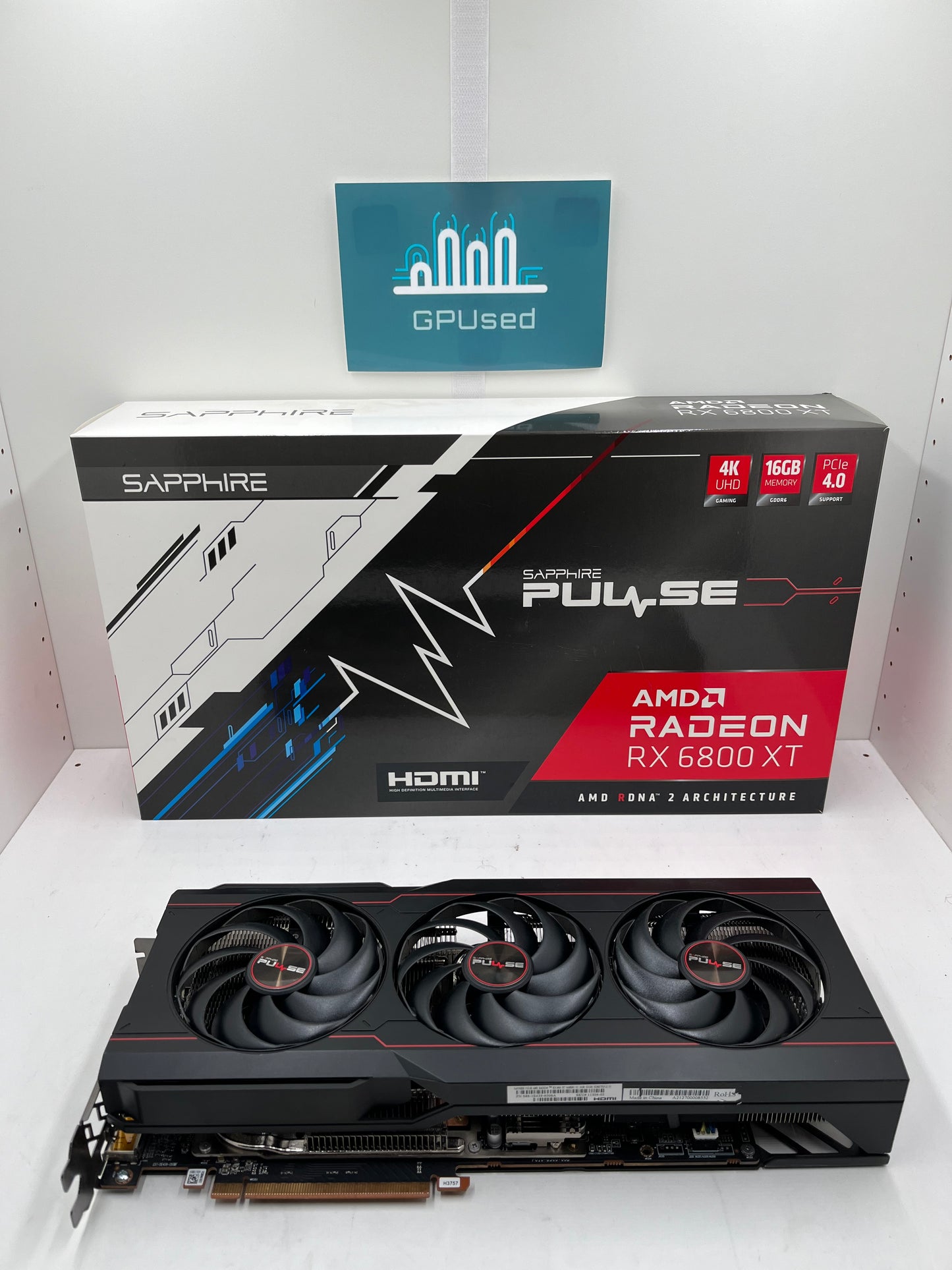 Sapphire AMD Radeon RX 6800XT Pulse 16GB GDDR6 - B