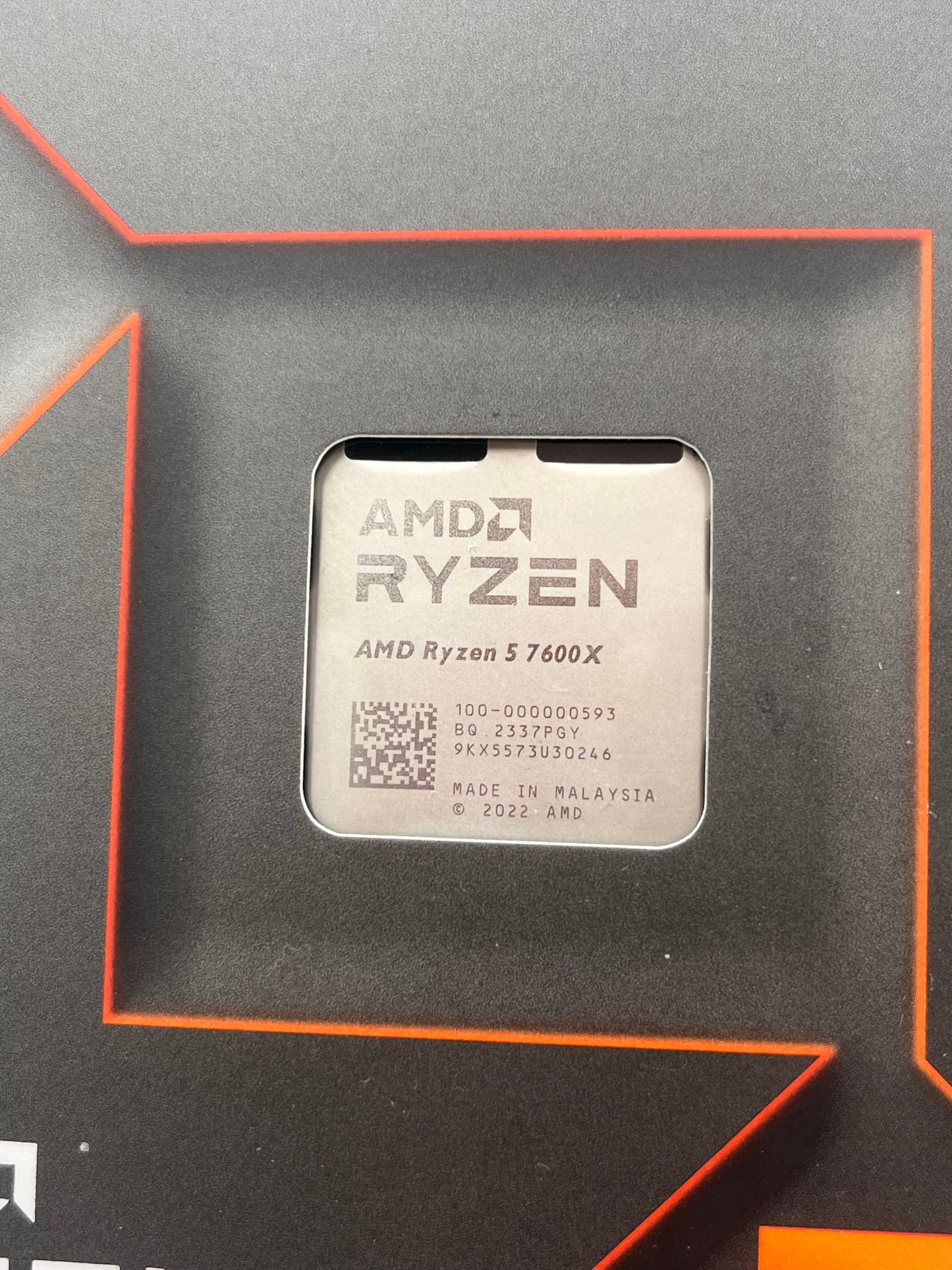 AMD Ryzen 5 7600X Processor CPU - Socket AM5