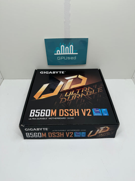 Gigabyte B560M DS3H V2 Micro ATX AMD Socket LGA1200 Motherboard