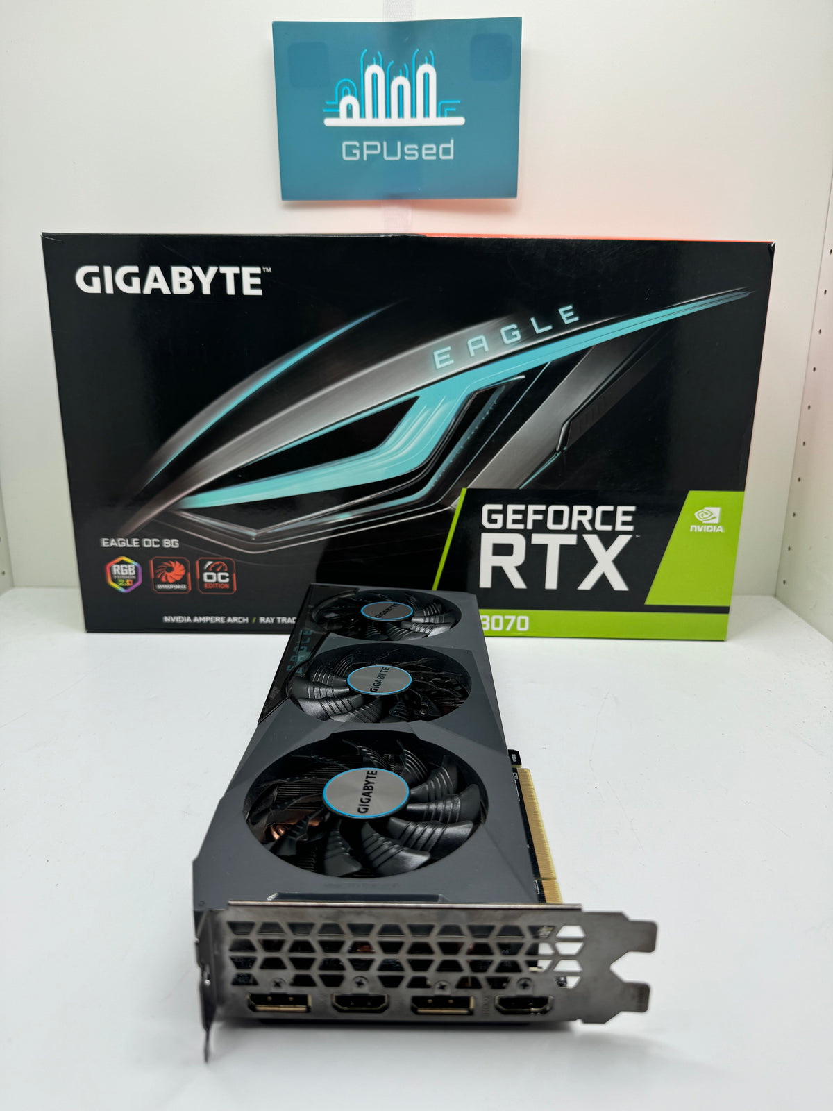 Gigabyte Nvidia GeForce RTX 3070 Eagle OC 8GB GDDR6 - A - 10 % rabatt (var £269.99), image 4