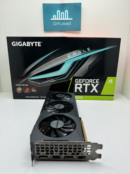 Gigabyte Nvidia GeForce RTX 3070 Eagle OC 8GB GDDR6 - A - 10 % rabatt (var £269.99)