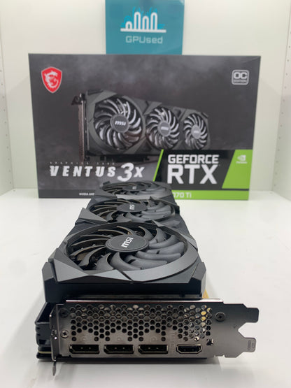 MSI Nvidia GeForce RTX 3070 Ti Ventus 3X 8GB GDDR6X - A
