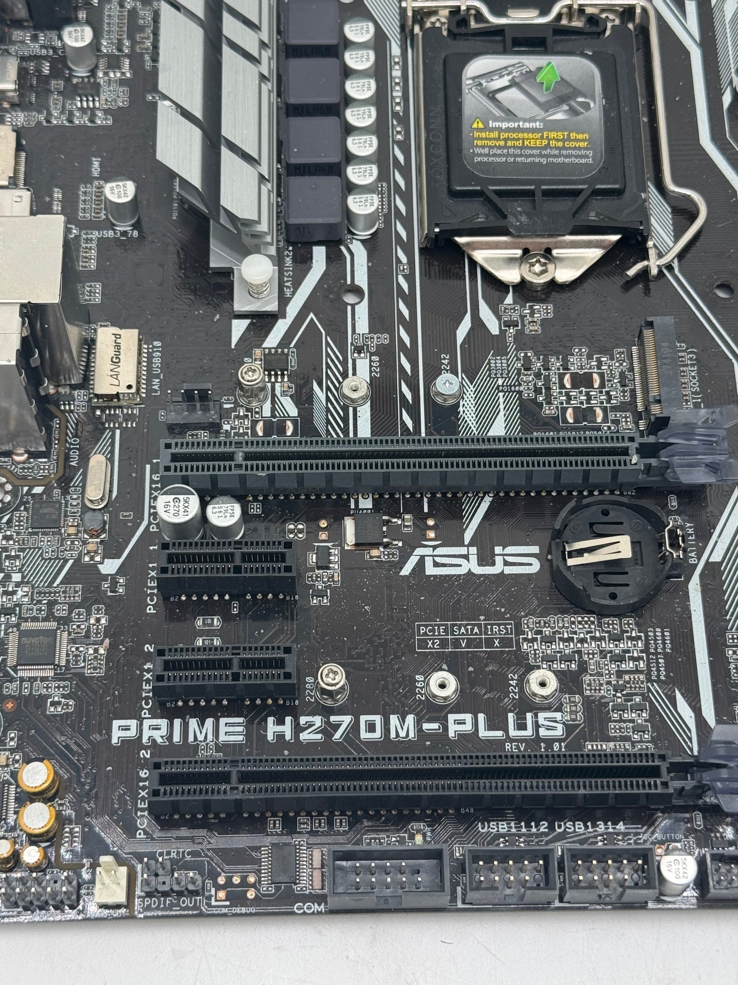 ASUS H270M-Plus Prime Micro ATX Intel Socket 1151 Motherboard