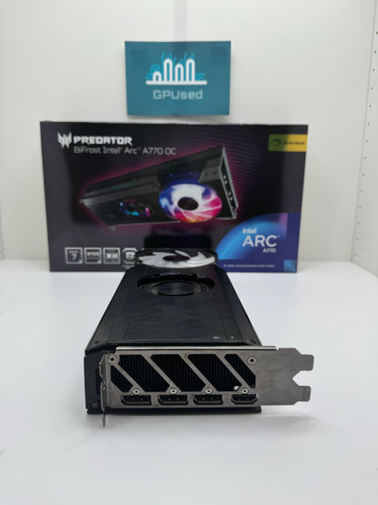 Acer Intel Arc A770 Predator BiFrost 16GB GDDR6 - A