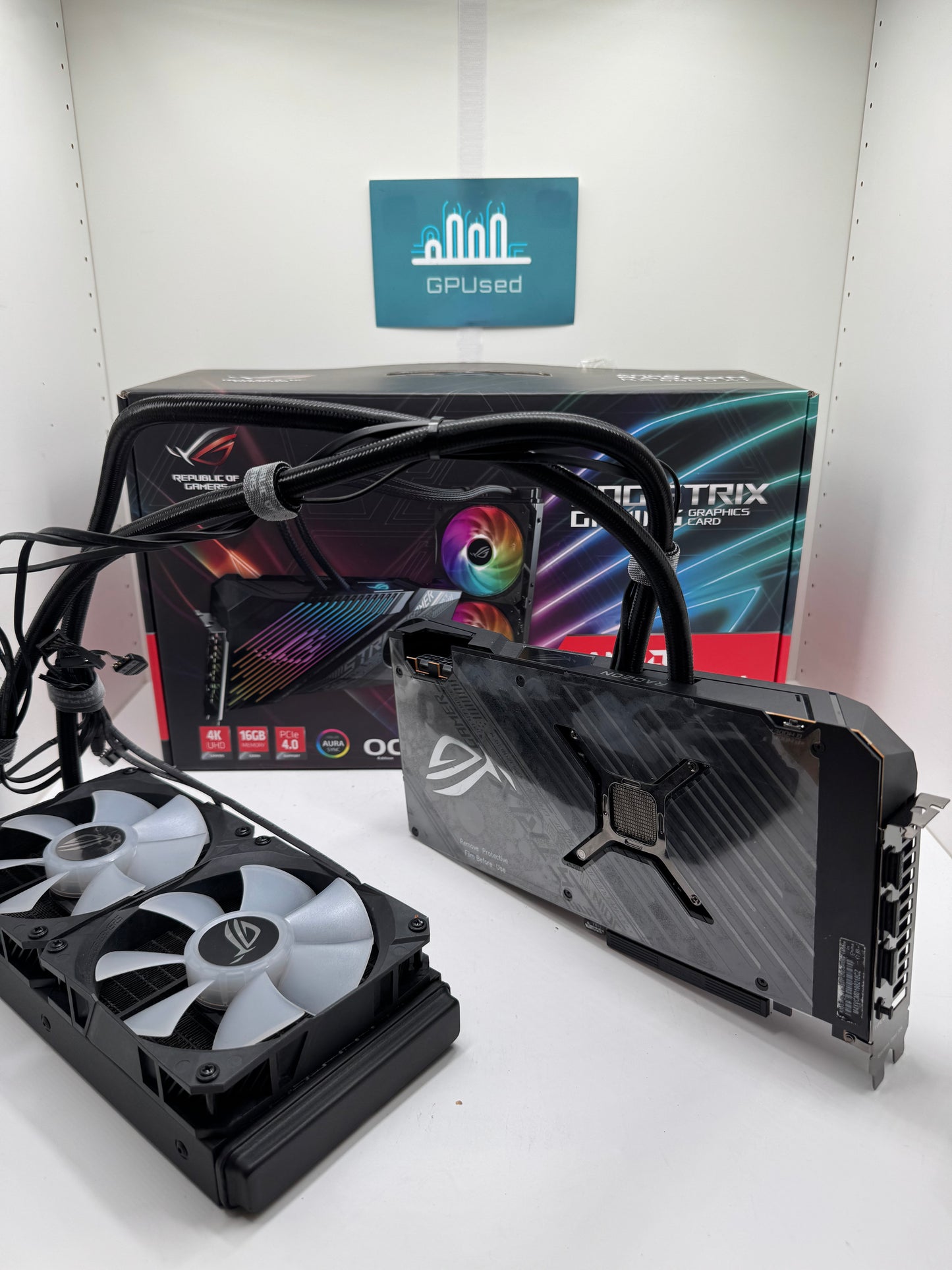 ASUS AMD Radeon RX 6800XT Rog Strix LC Watercooled 16GB GDDR6 - A